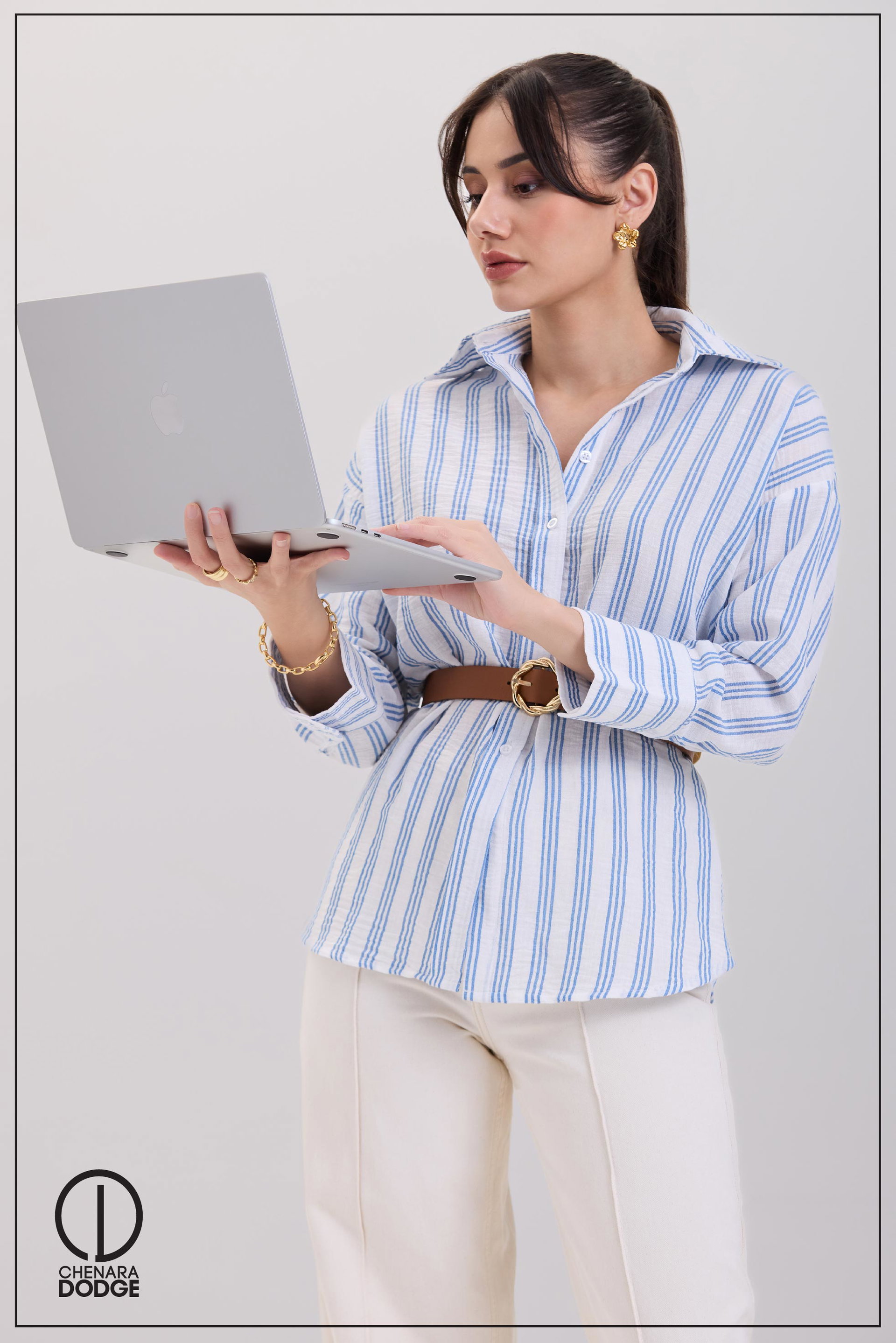 SELENE BUTTON DOWN SHIRT