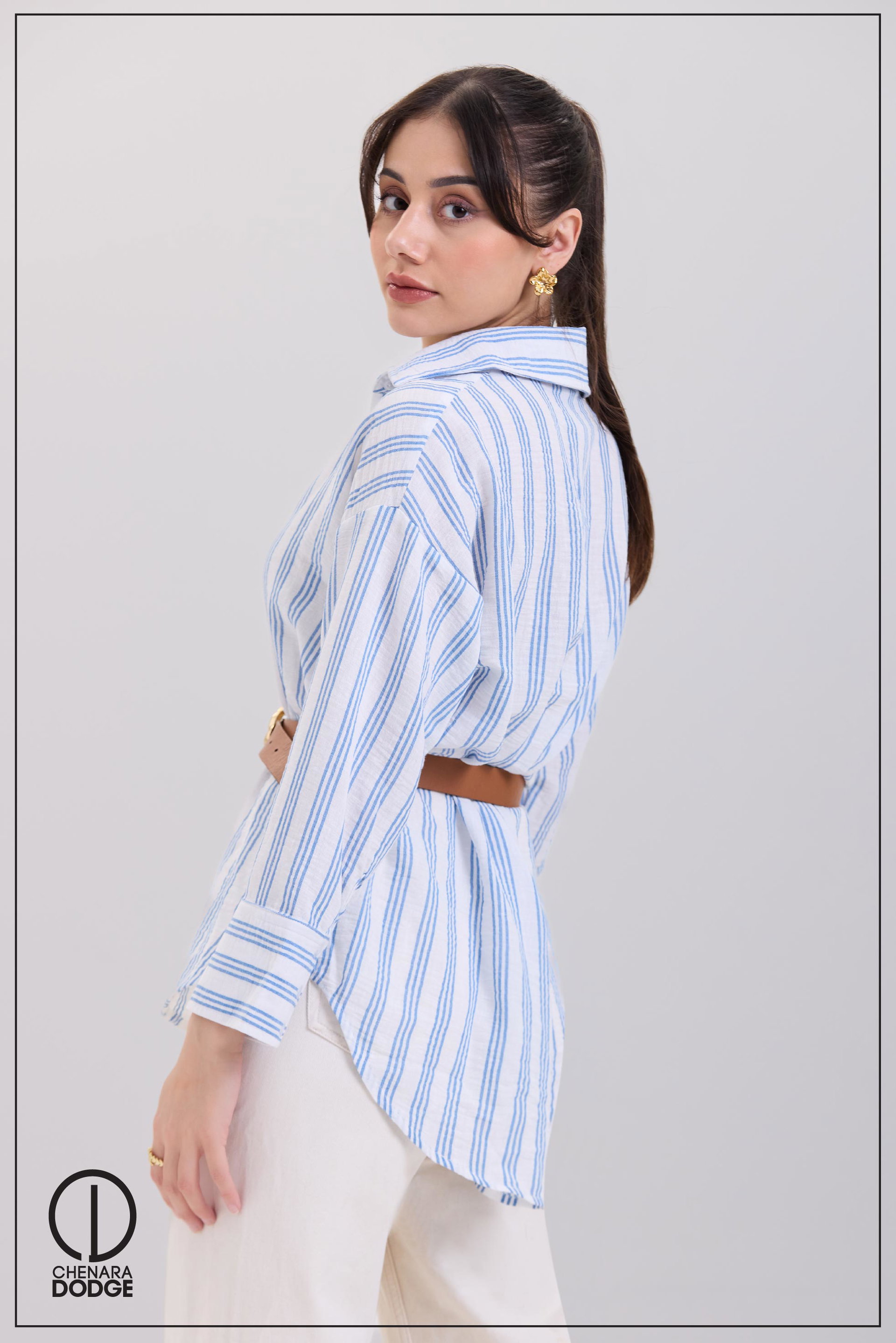 SELENE BUTTON DOWN SHIRT