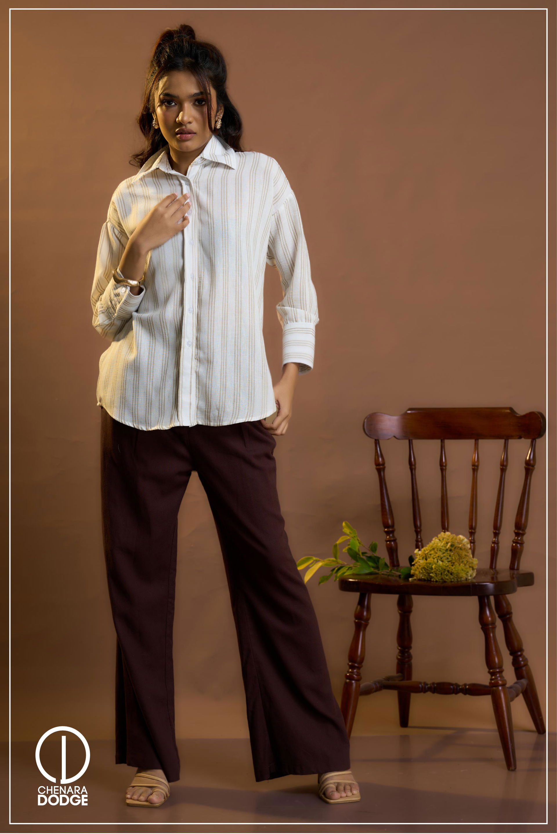 SELENE BUTTON DOWN SHIRT