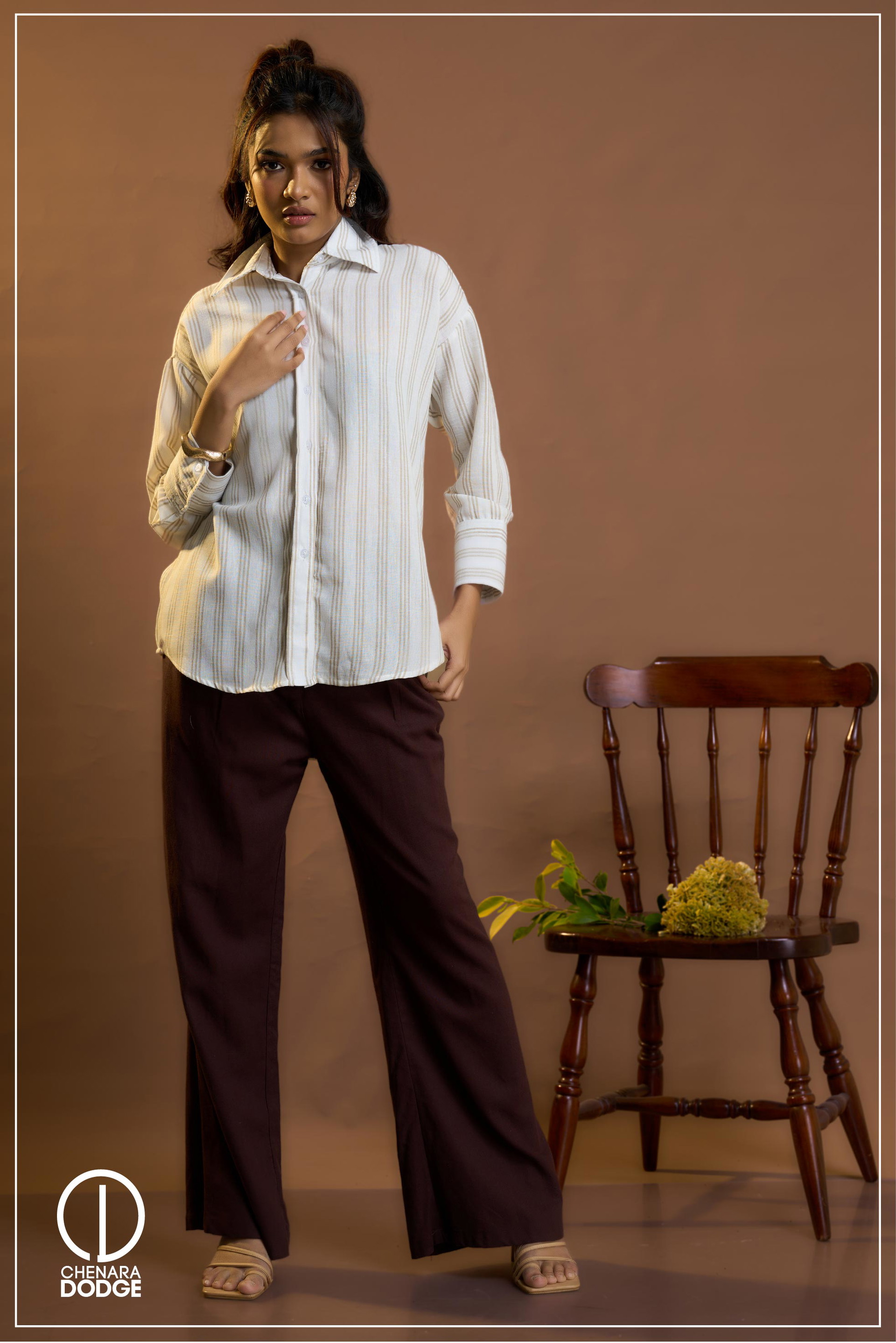 SELENE BUTTON DOWN SHIRT