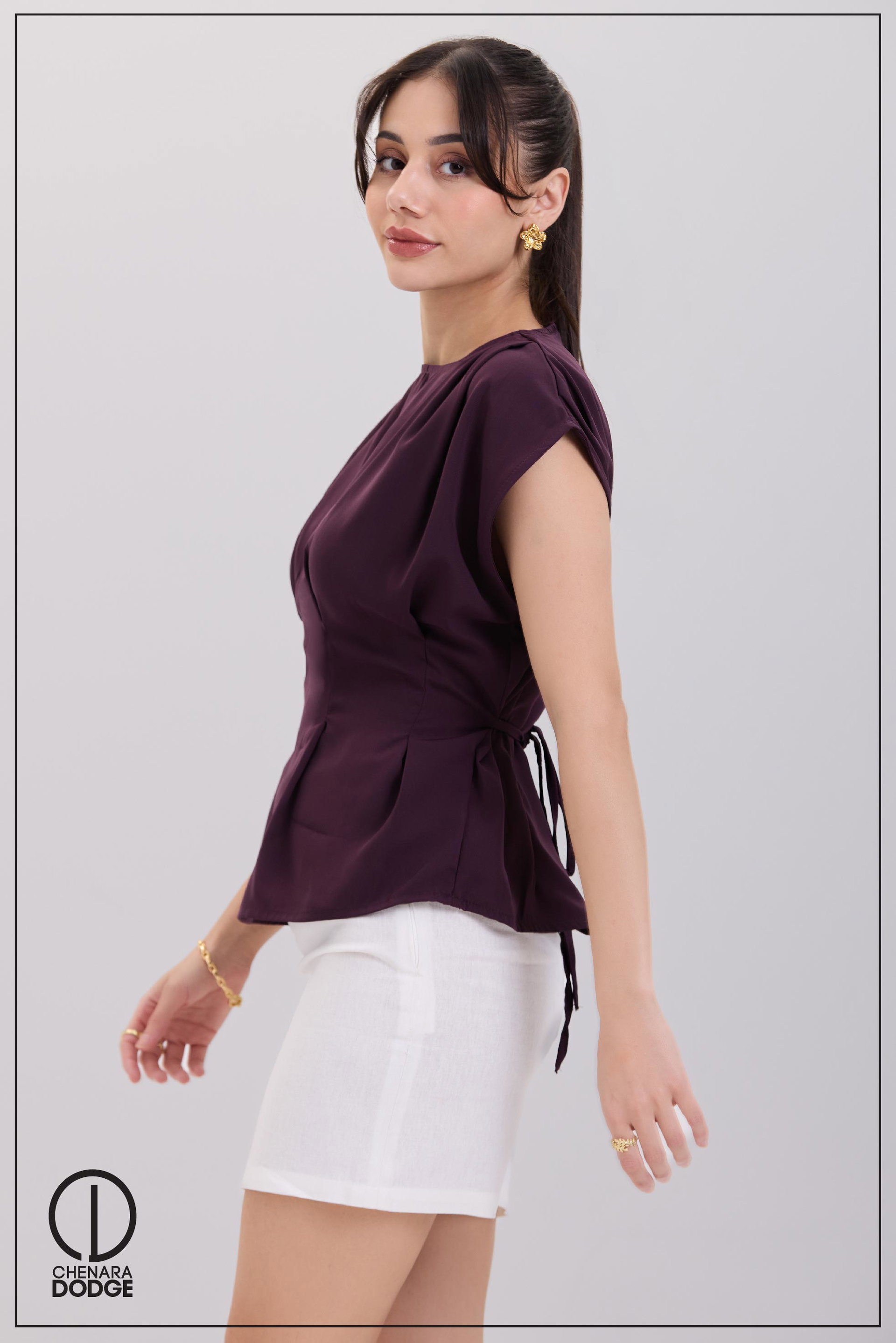SENAYA PINTUCK TOP