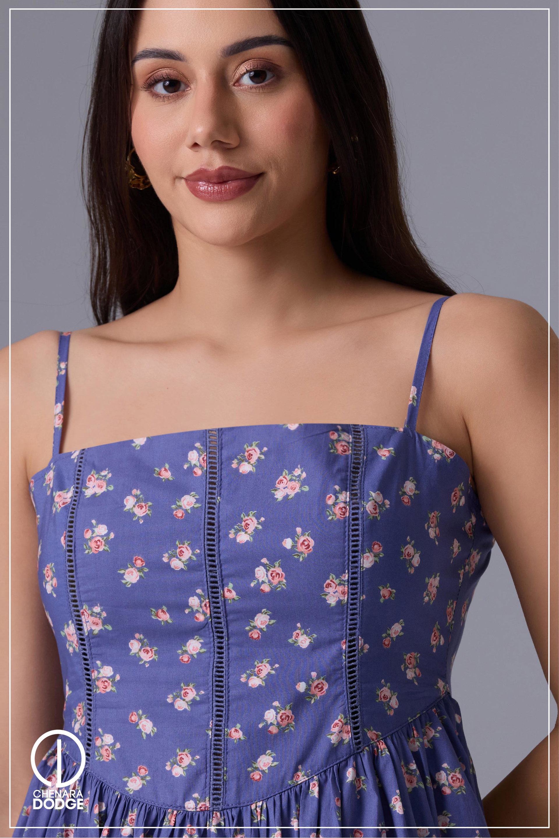 SERENA FLORAL BOHEMIAN MAXI DRESS