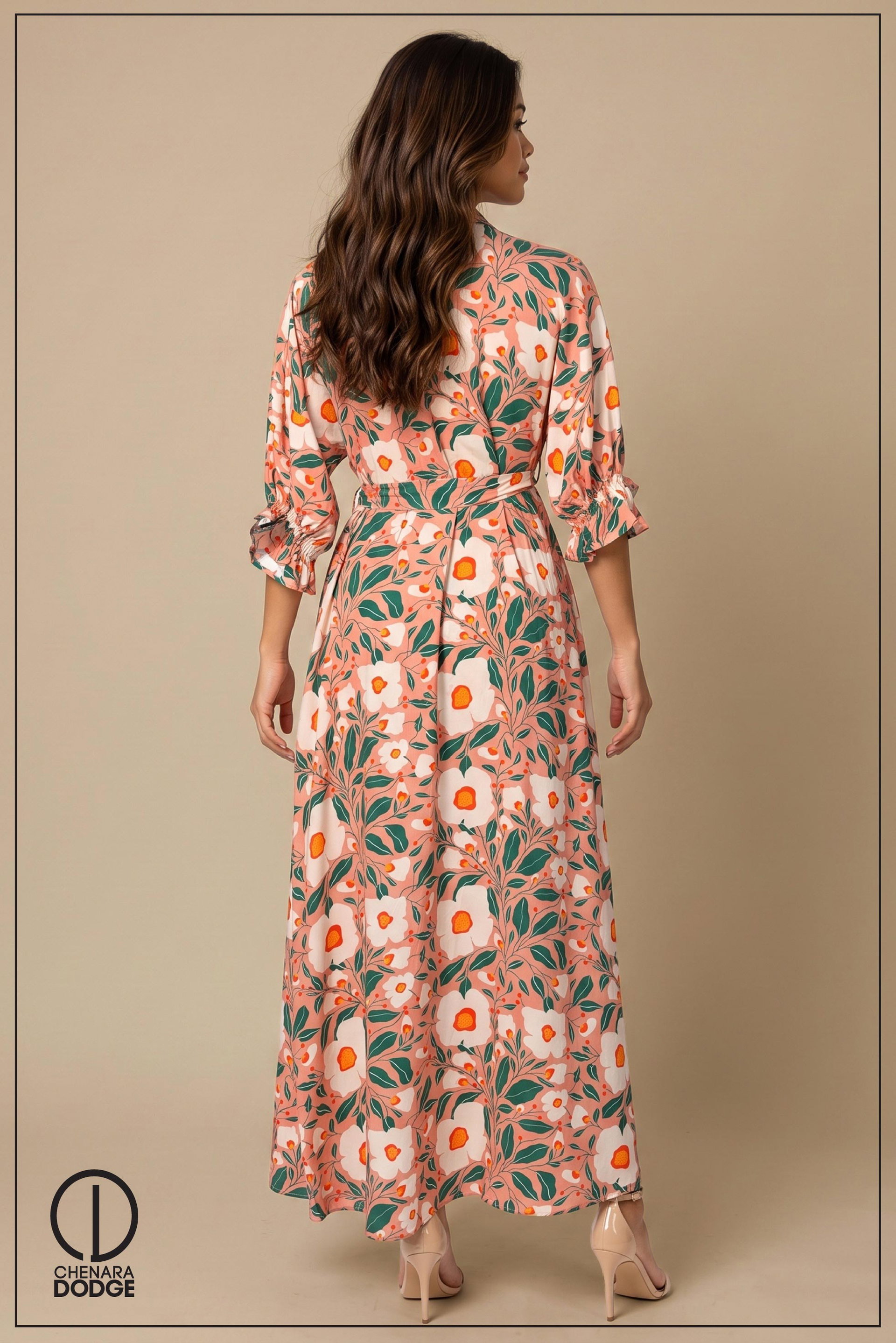 SHIRA BUTTON DOWN  MAXI DRESS