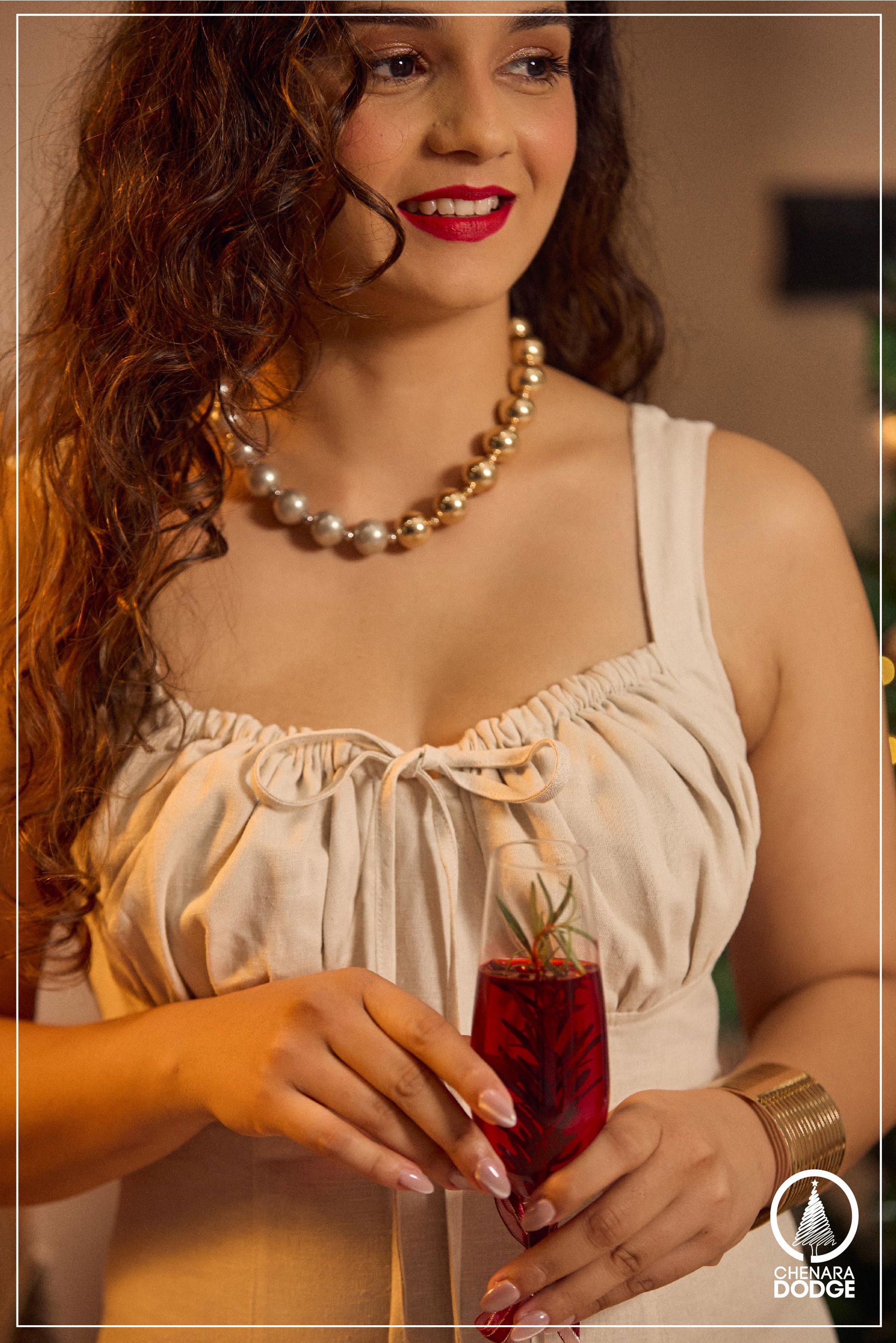 SKYE BUSTIER MIDI DRESS