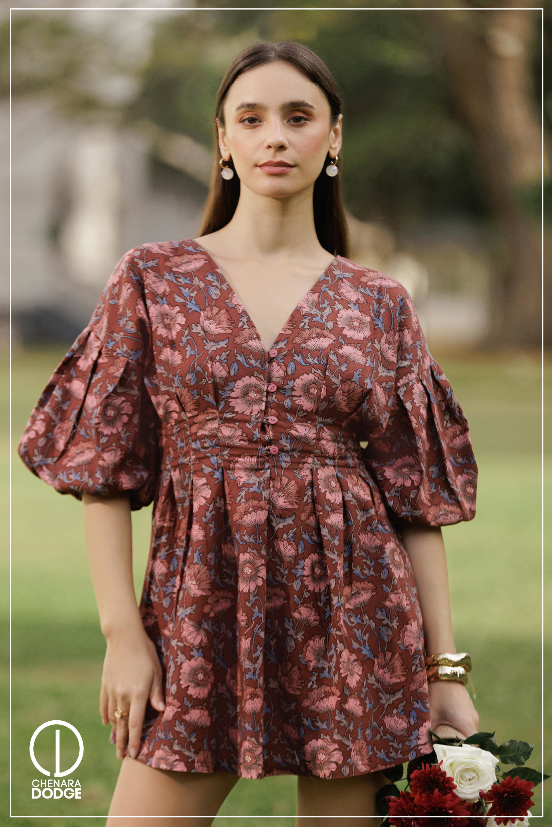 SLOANE DROP SHOULDER BAGGY MINI DRESS