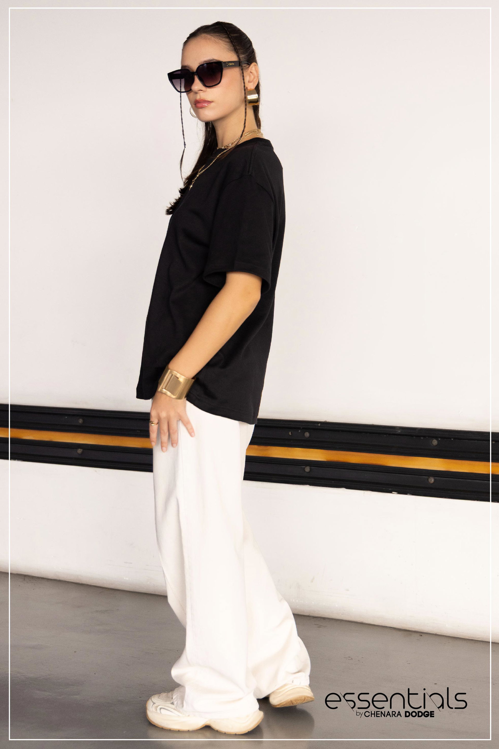 SLOANE DROP SHOULDER BAGGY T'SHIRT