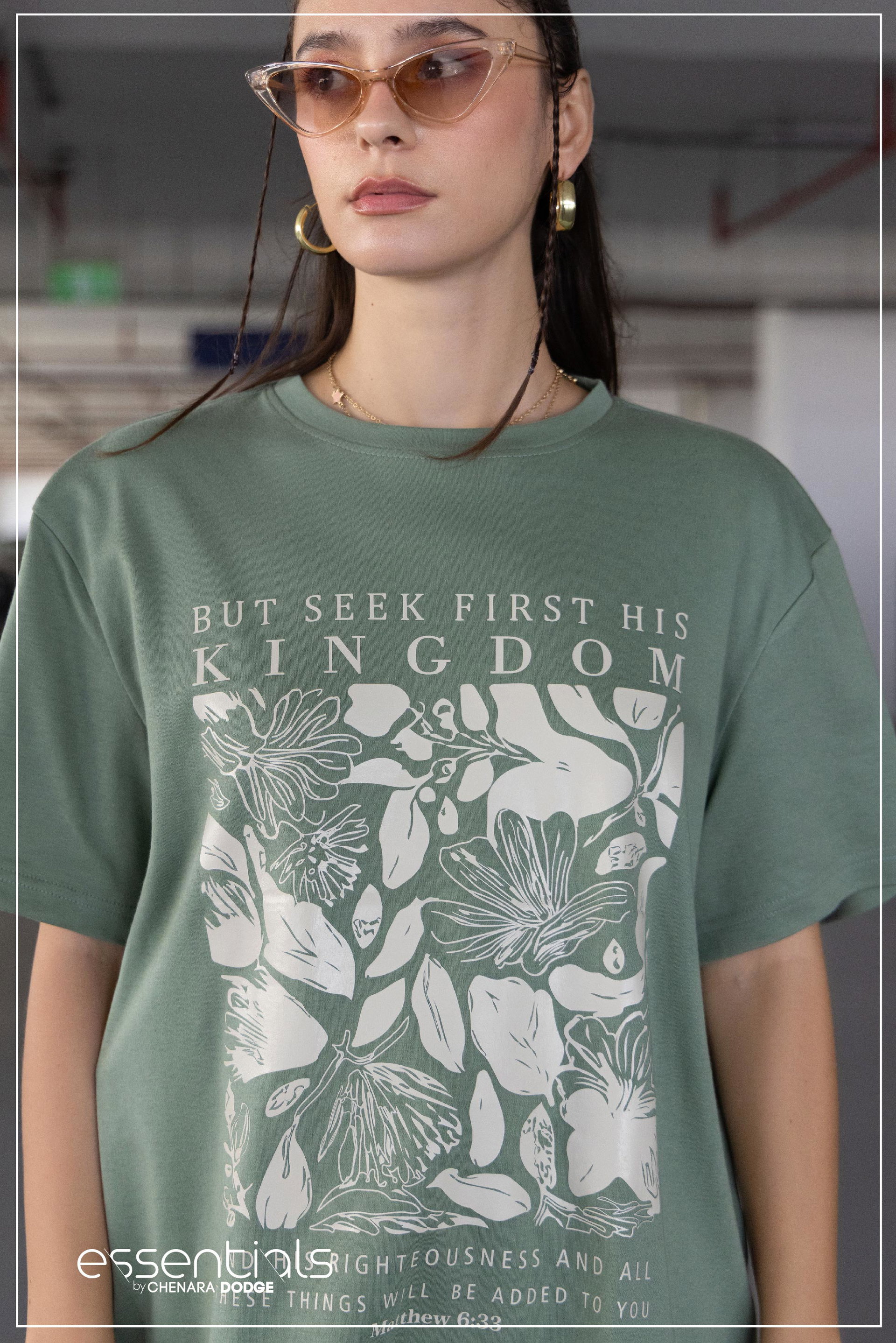 SLOANE DROP SHOULDER BAGGY T'SHIRT