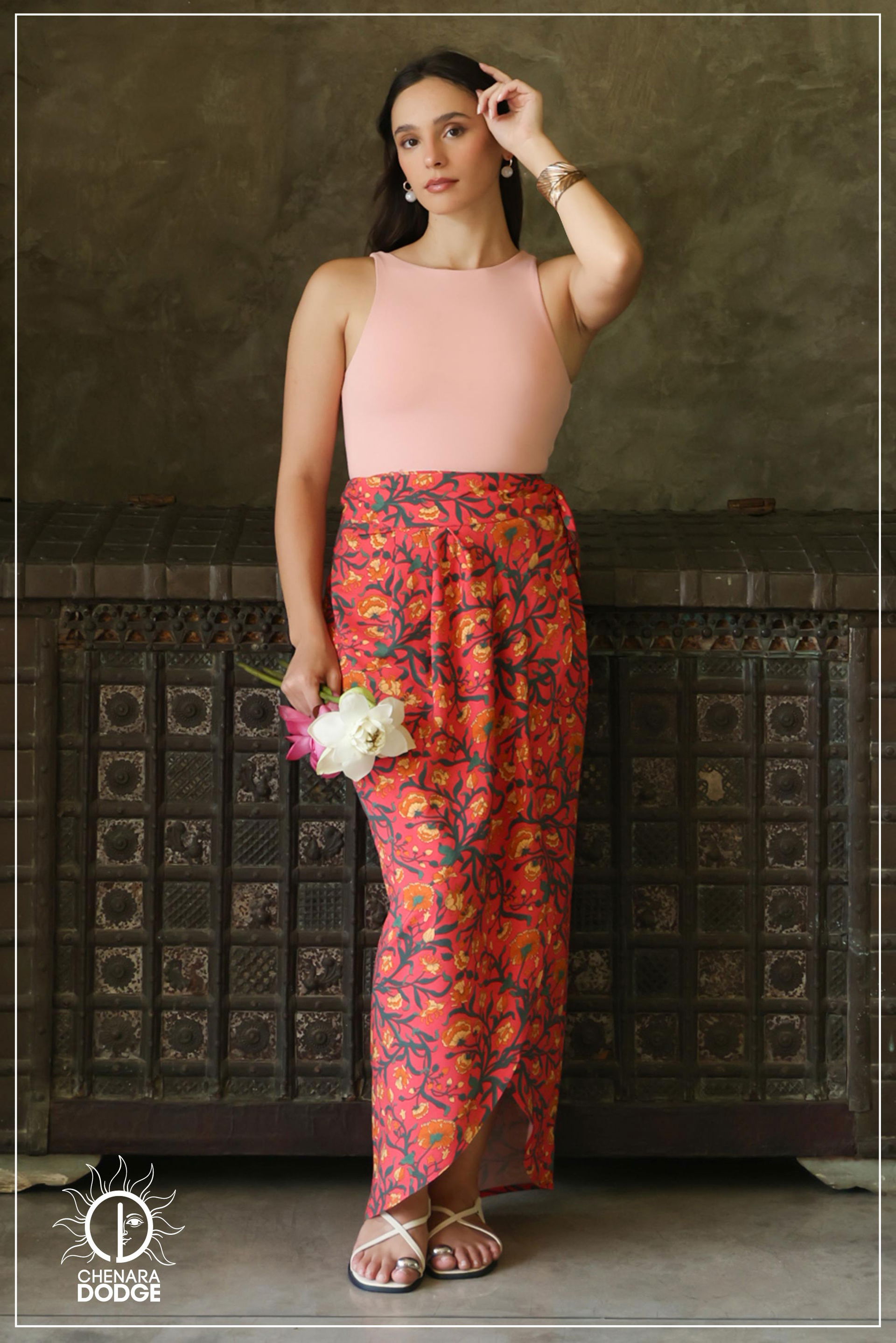 STACEY WRAP LUNGI SKIRT