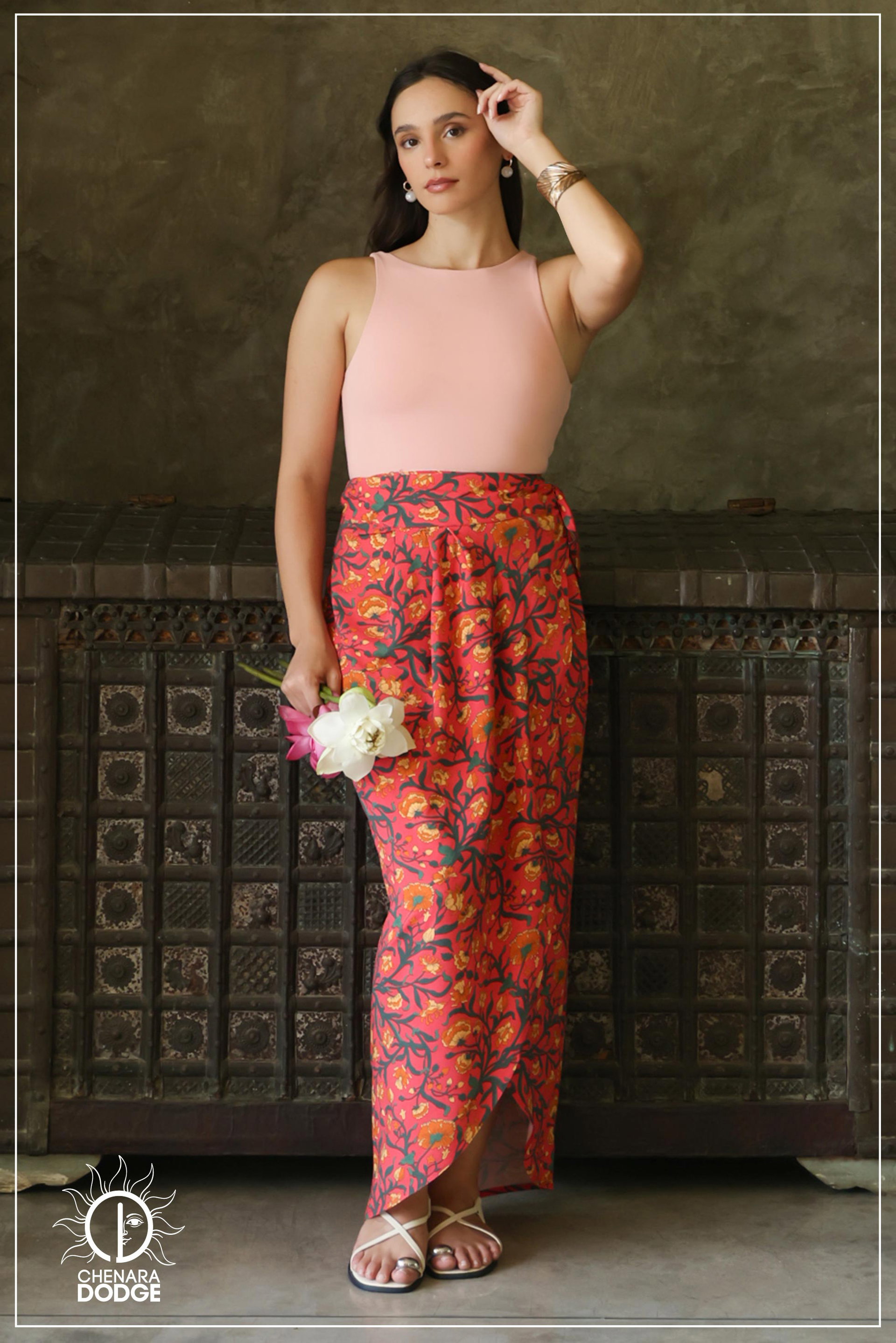 STACEY WRAP LUNGI SKIRT