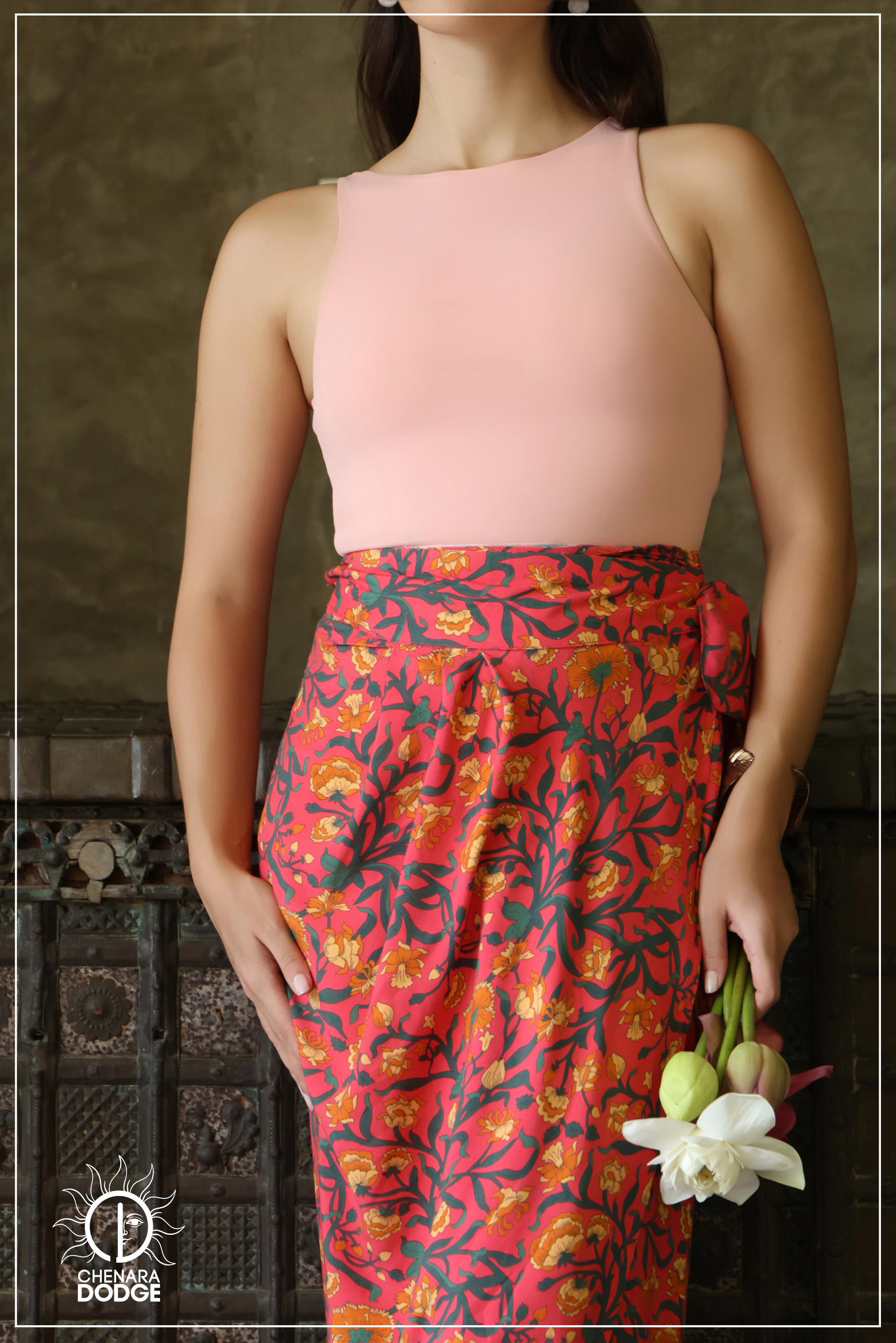 STACEY WRAP LUNGI SKIRT