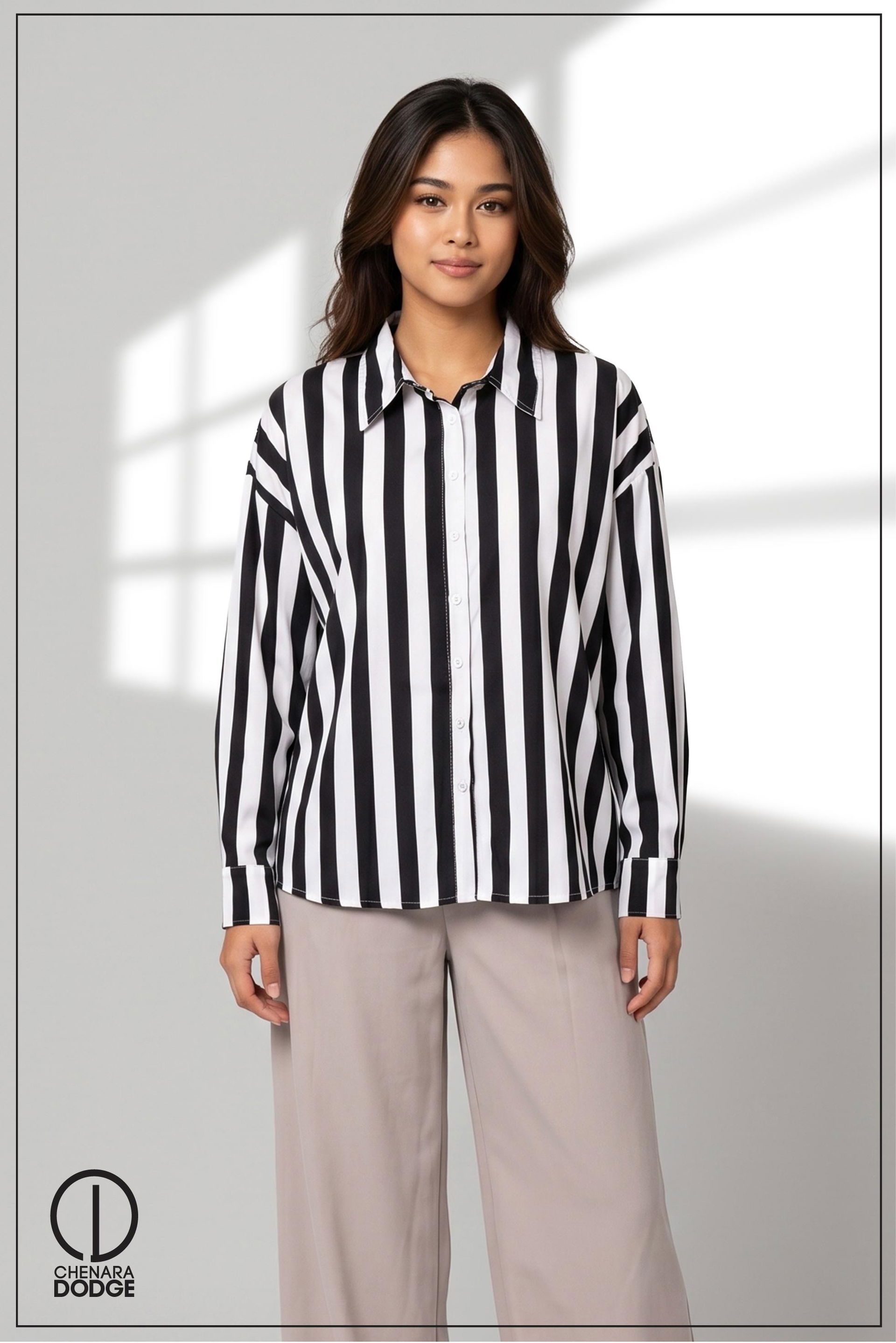 STEPHANIE DROP SHOULDER SHIRT