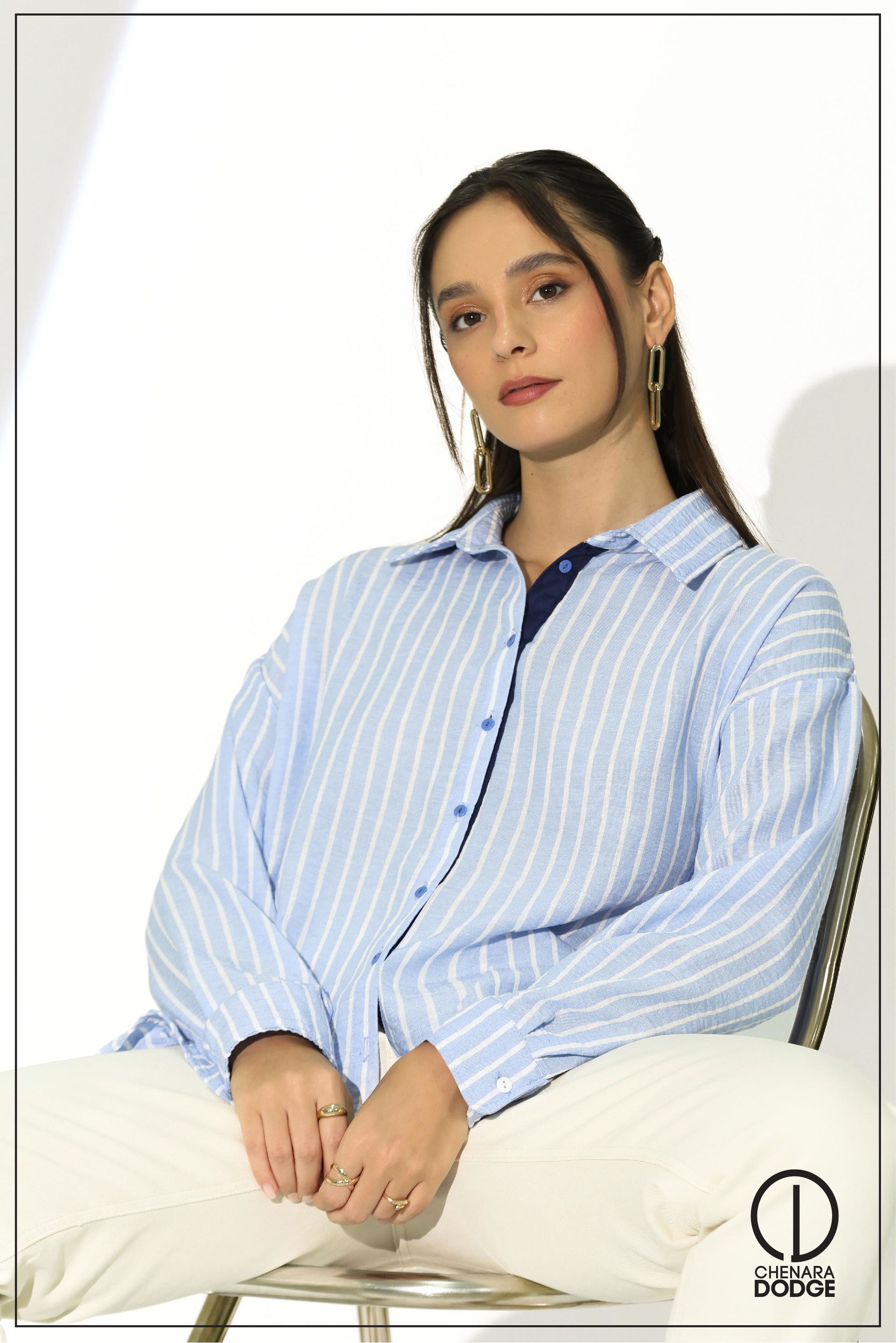 STEPHANIE STRIPE SHIRT
