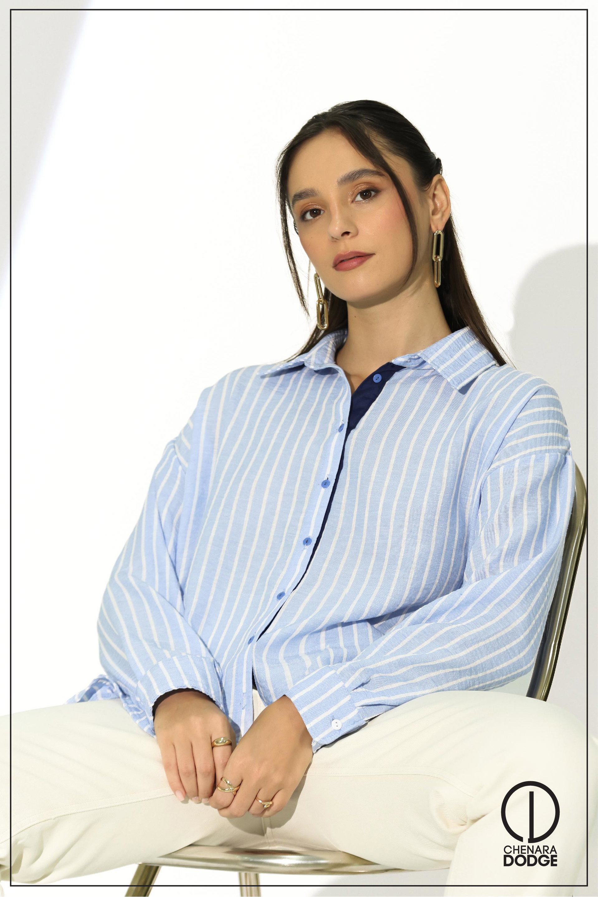 STEPHANIE STRIPE SHIRT