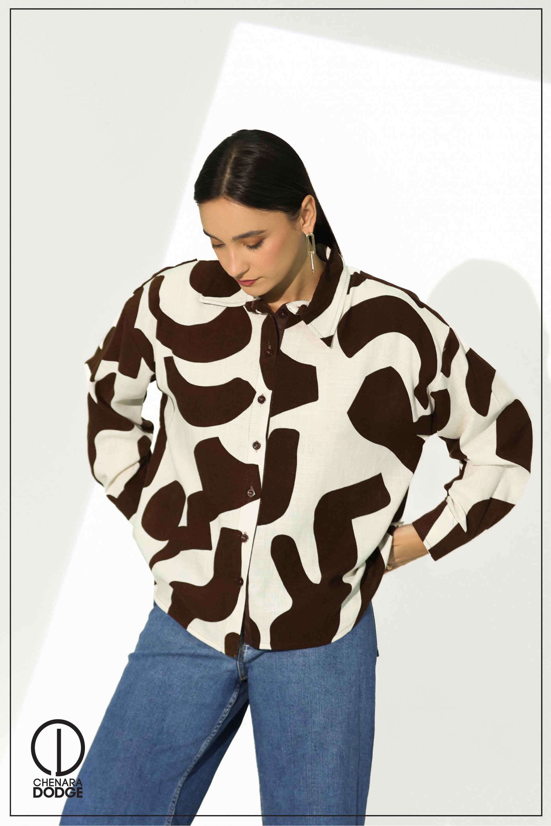 STEPHANIE PRINTED SHIRT