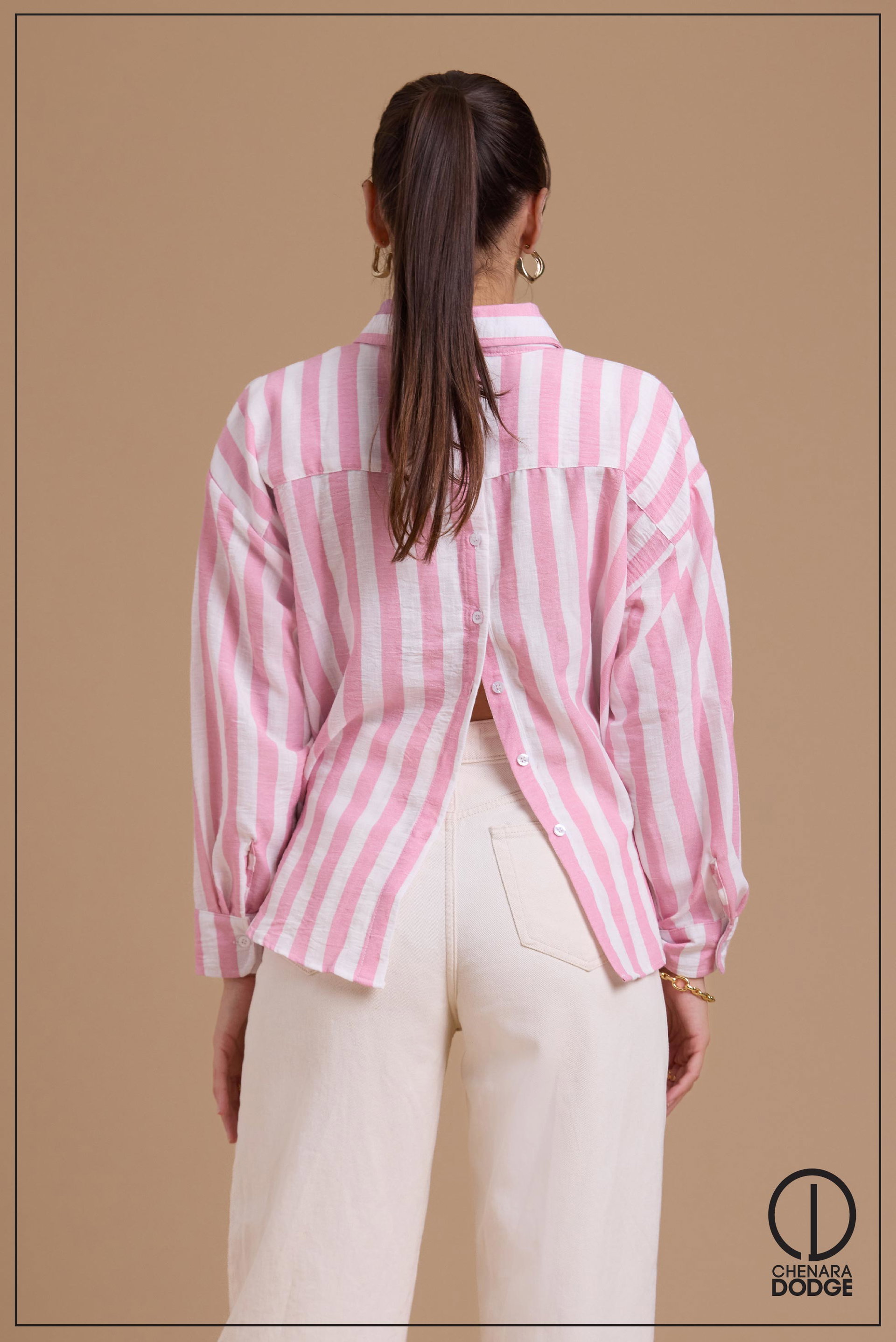 STEPHANIE DROP SHOULDER SHIRT