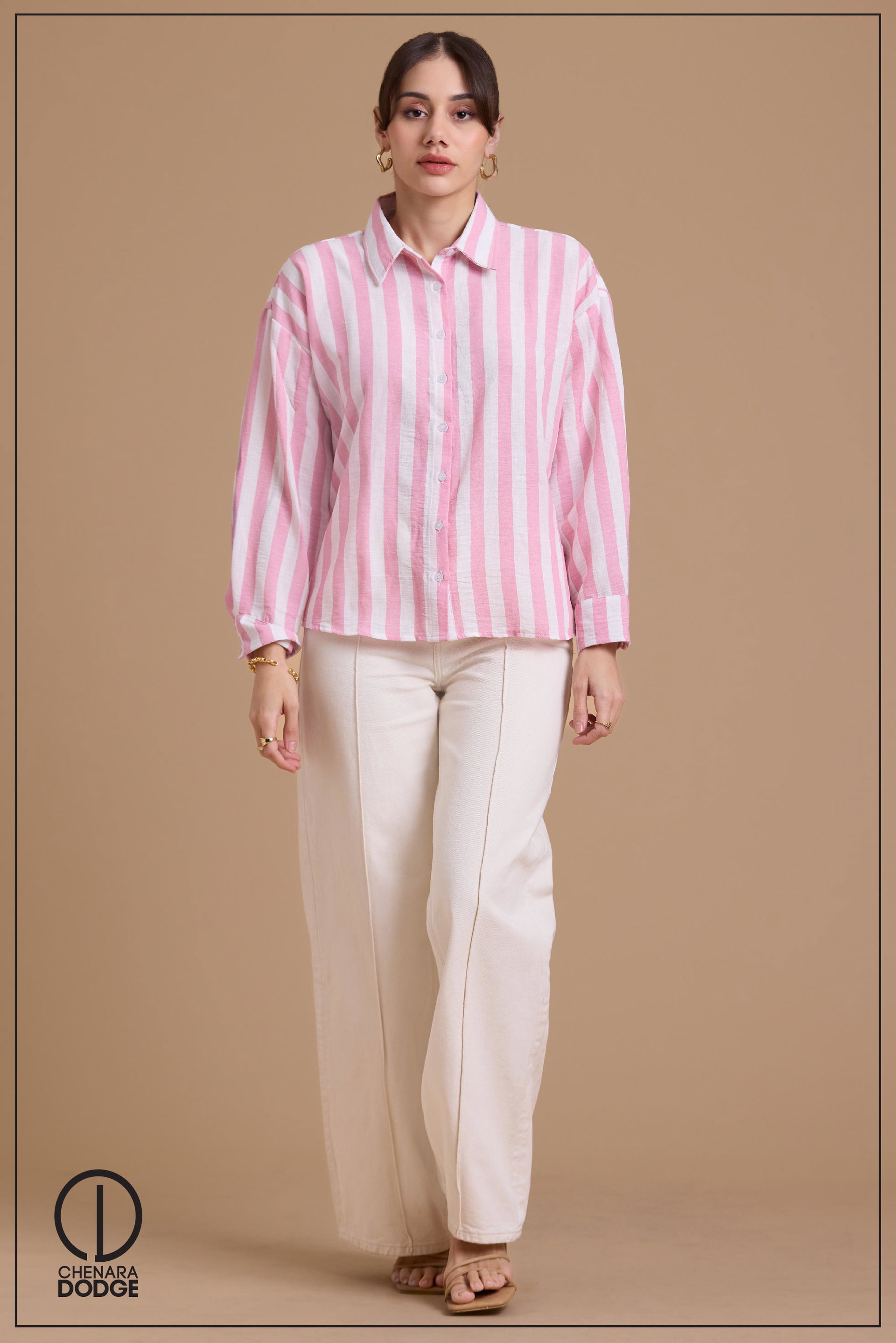 STEPHANIE DROP SHOULDER SHIRT
