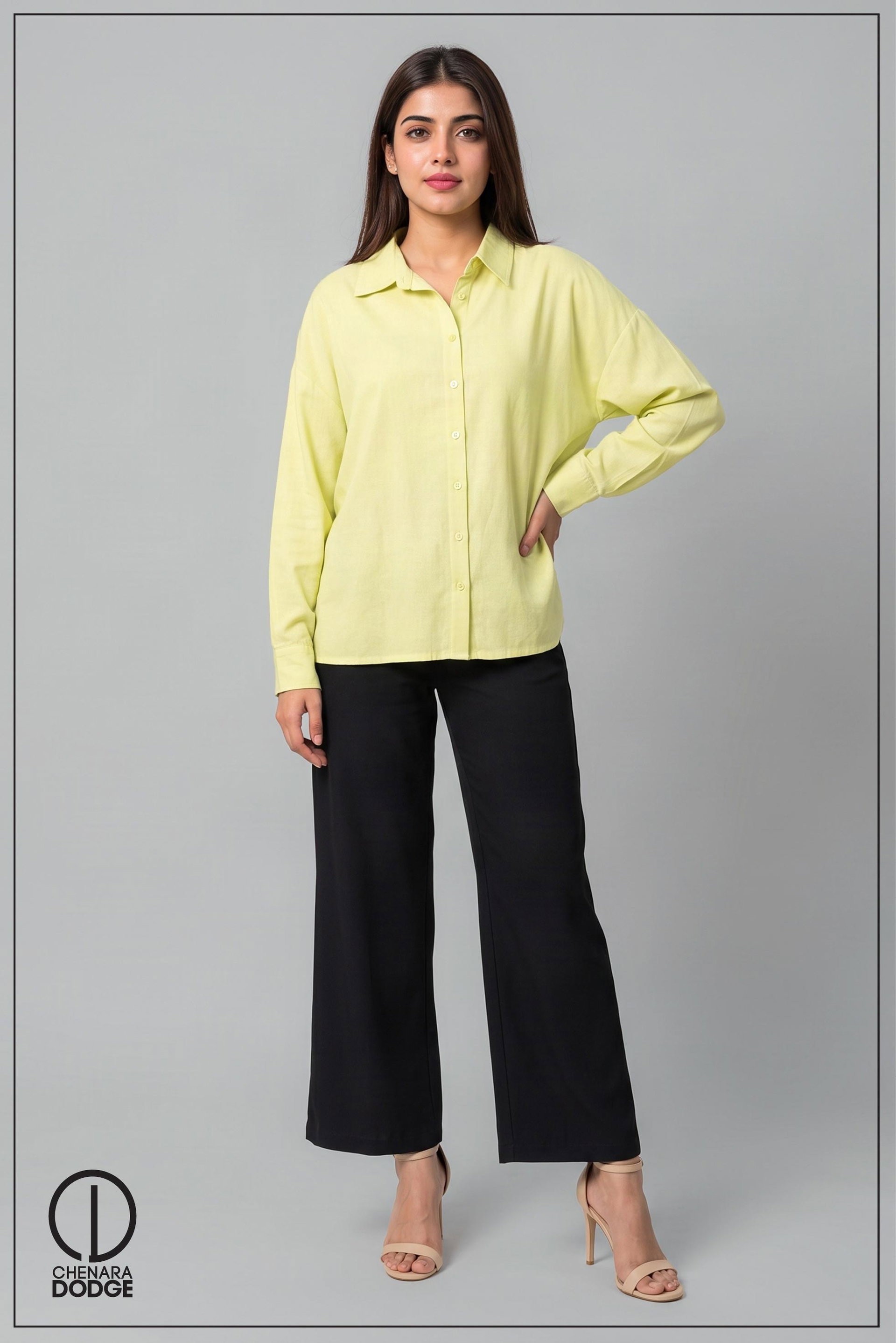 STEPHANIE DROP SHOULDER SHIRT