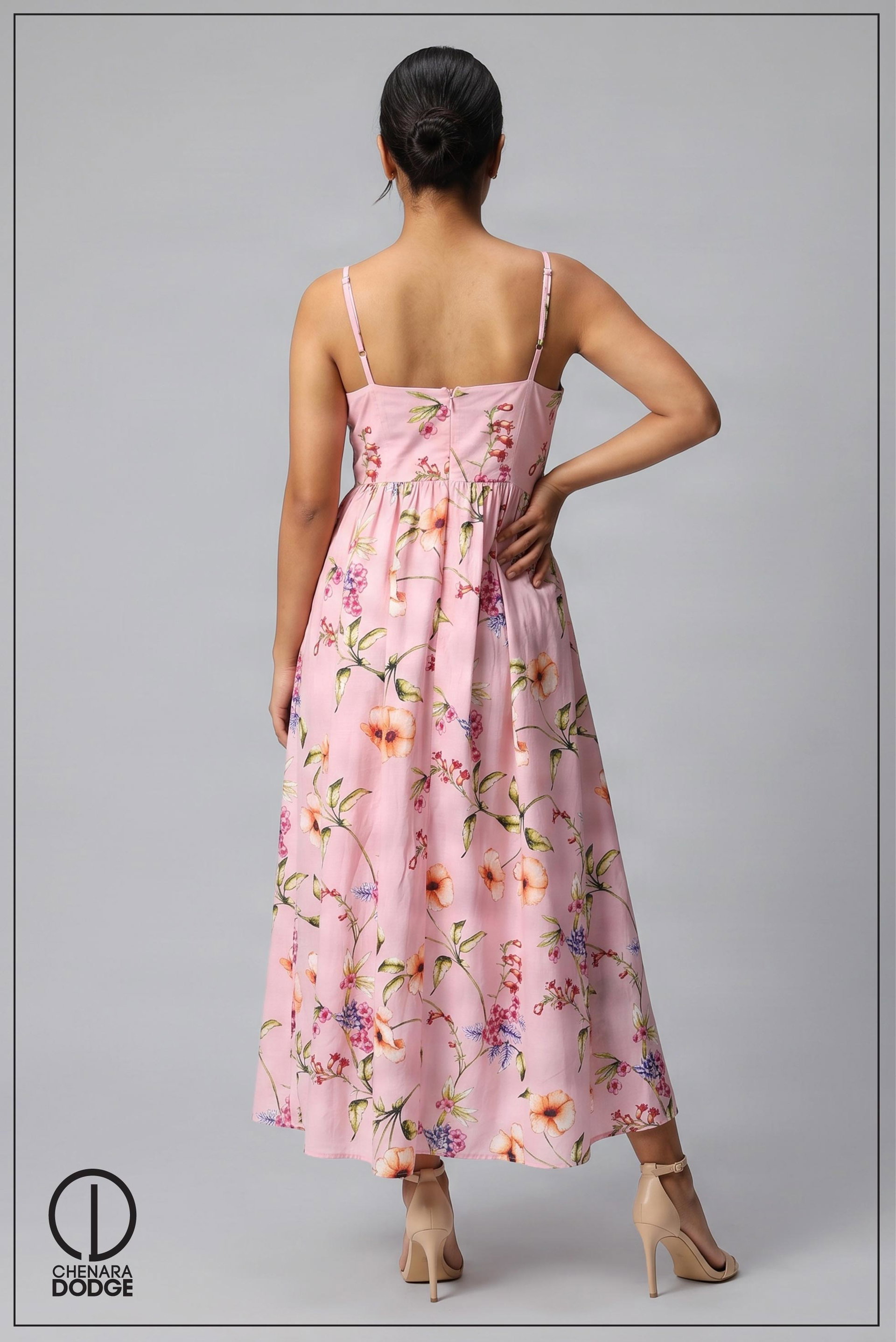 STRAPPY LONG MAXI DRESS