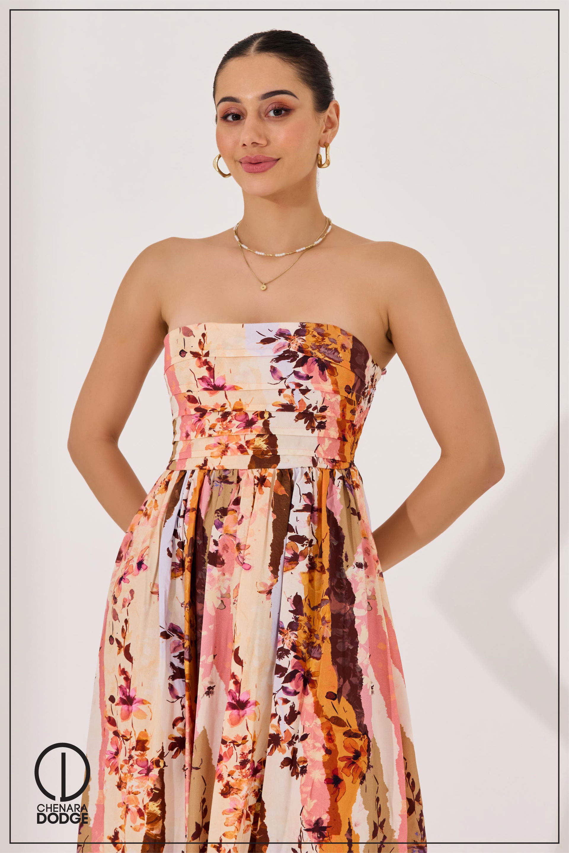 TALIA STRAPLESS MAXI DRESS
