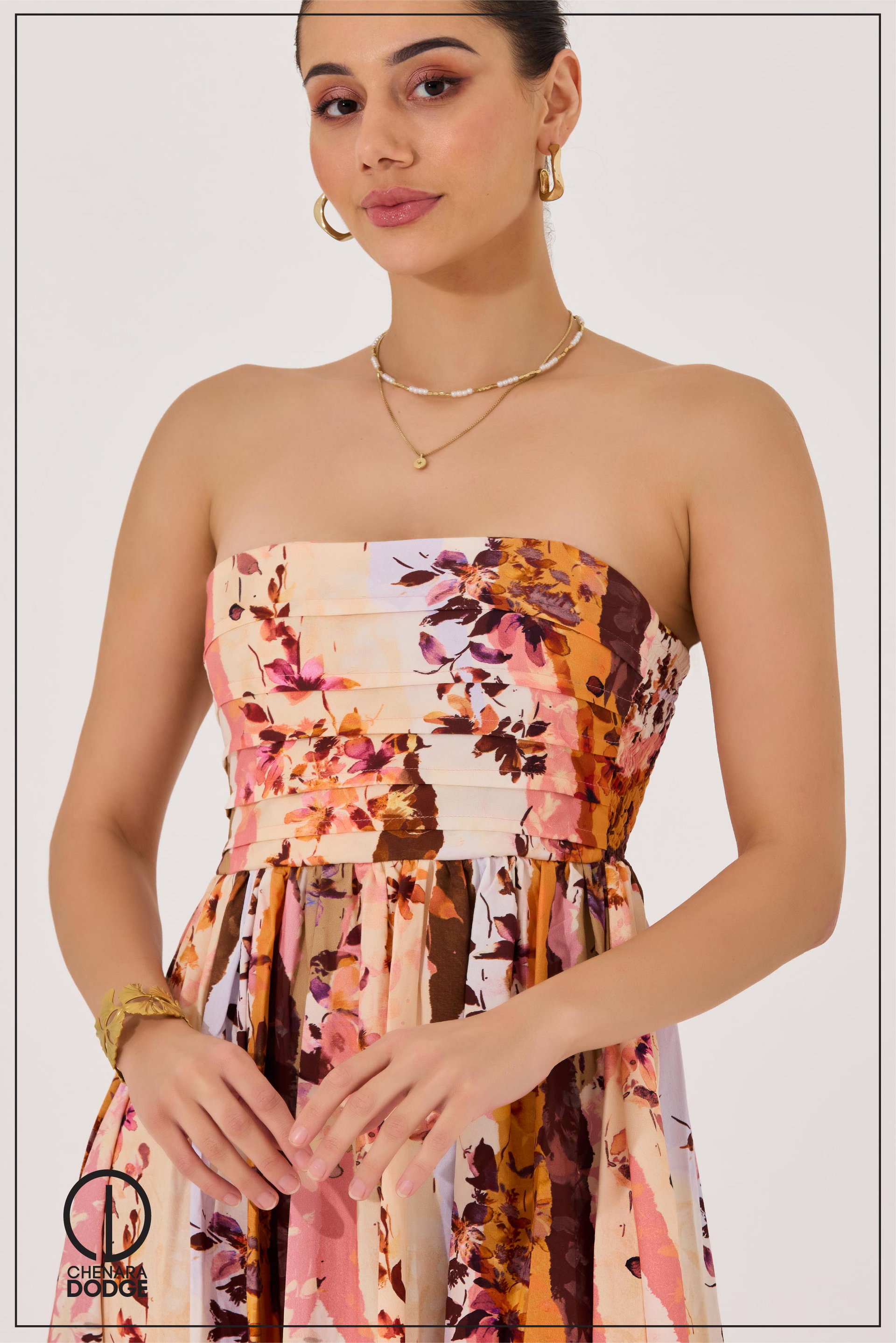 TALIA STRAPLESS MAXI DRESS
