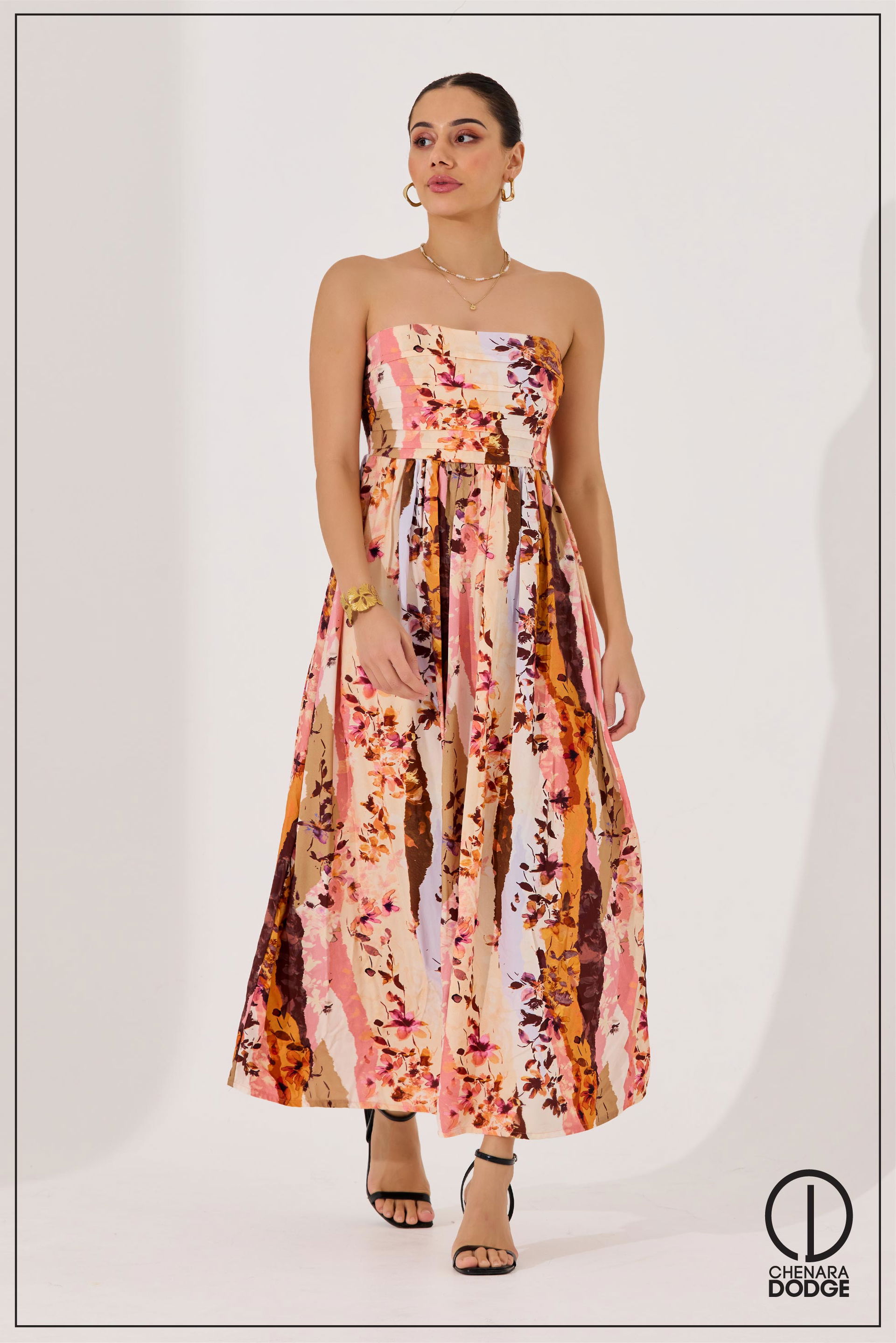 TALIA STRAPLESS MAXI DRESS