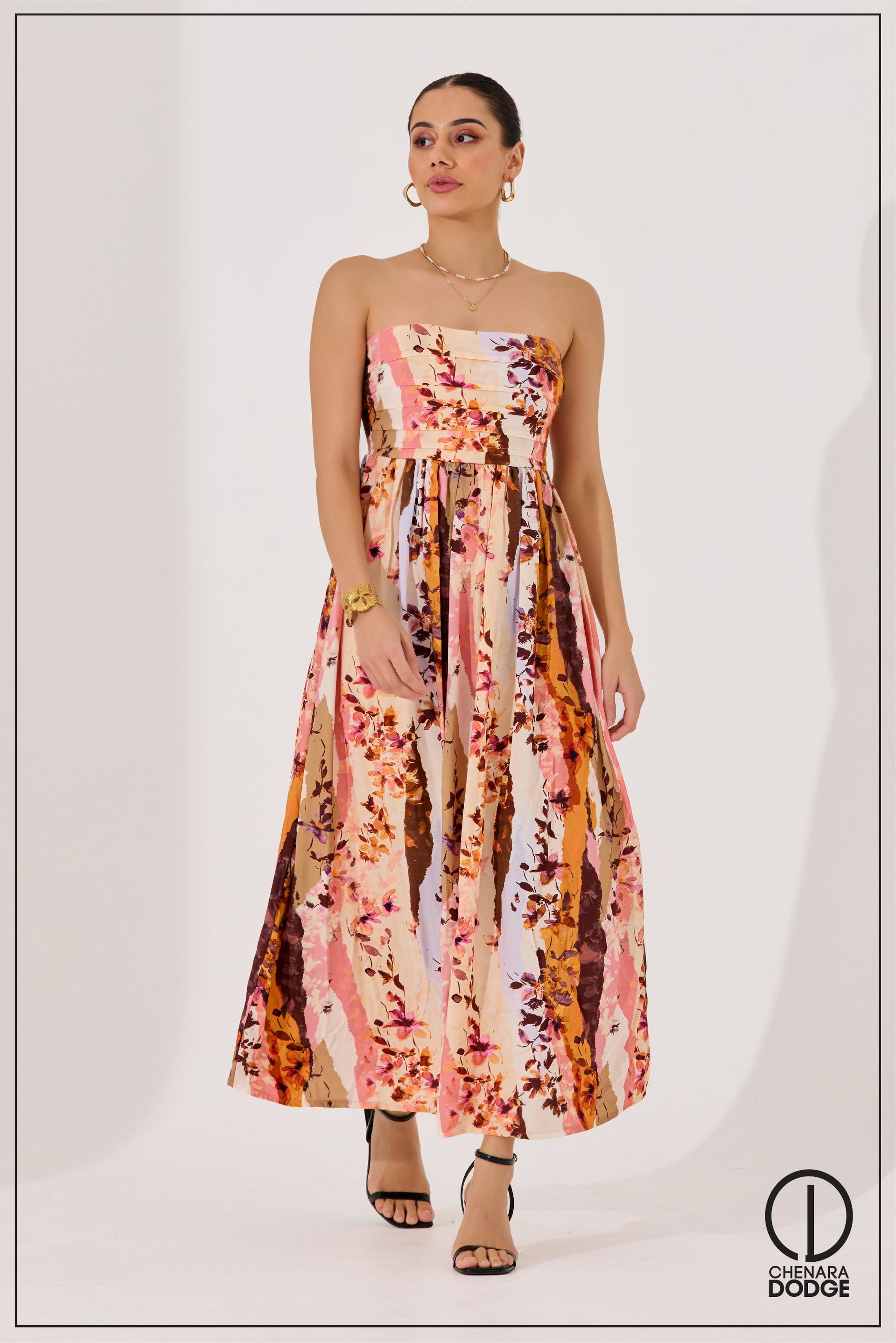 TALIA STRAPLESS MAXI DRESS