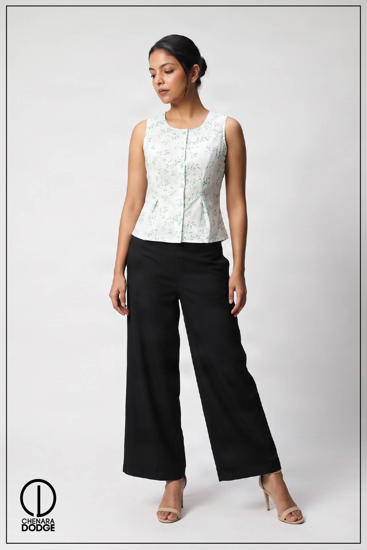 TANIYA ROUND NECK TOP