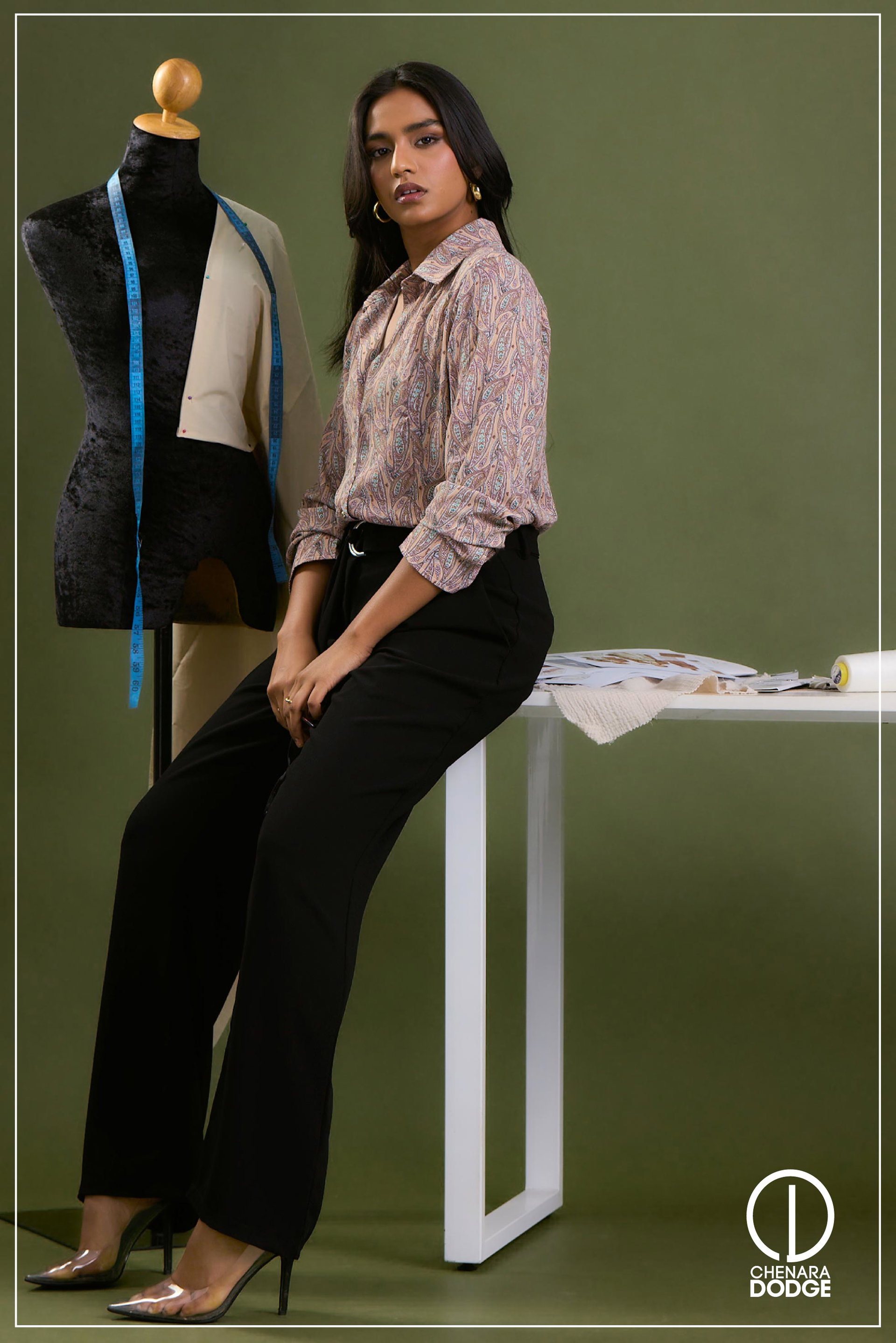 TARA LONGSLEEVE BUTTON DOWN SHIRT