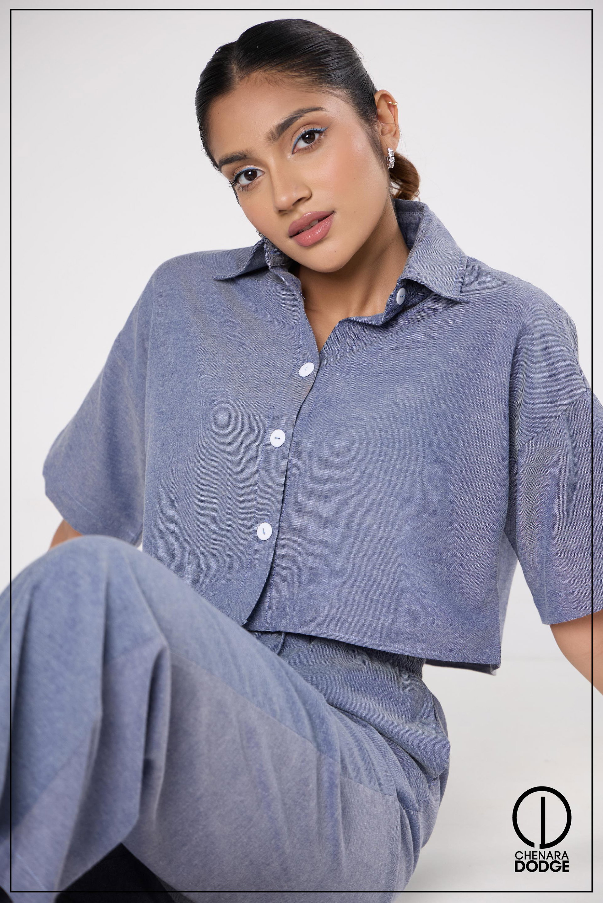 SUSAN COLLAR TOP
