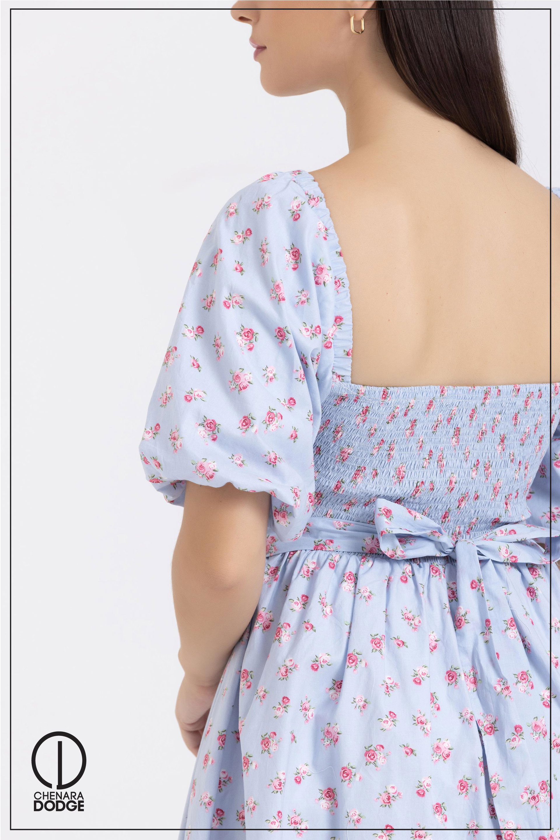 TATUM PLEATED MINI DRESS