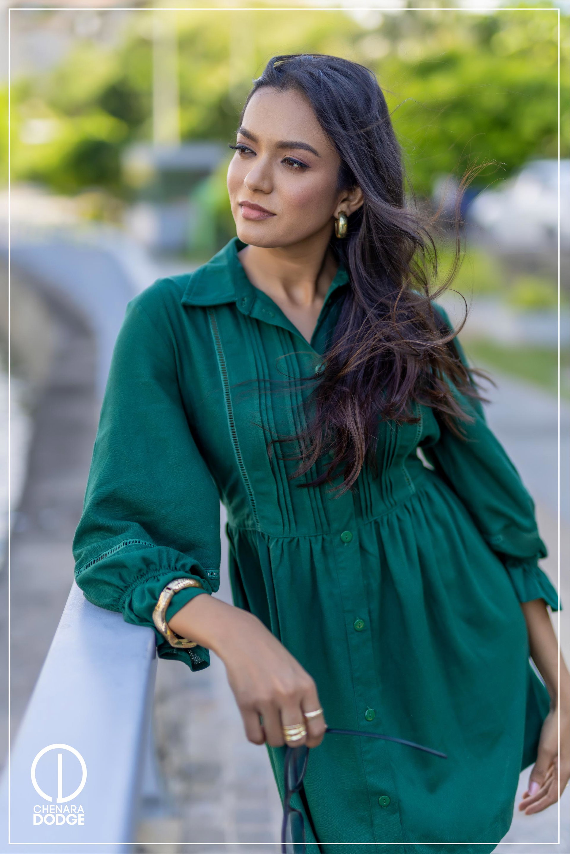 THERA PINTUCK SHIRT MINI DRESS
