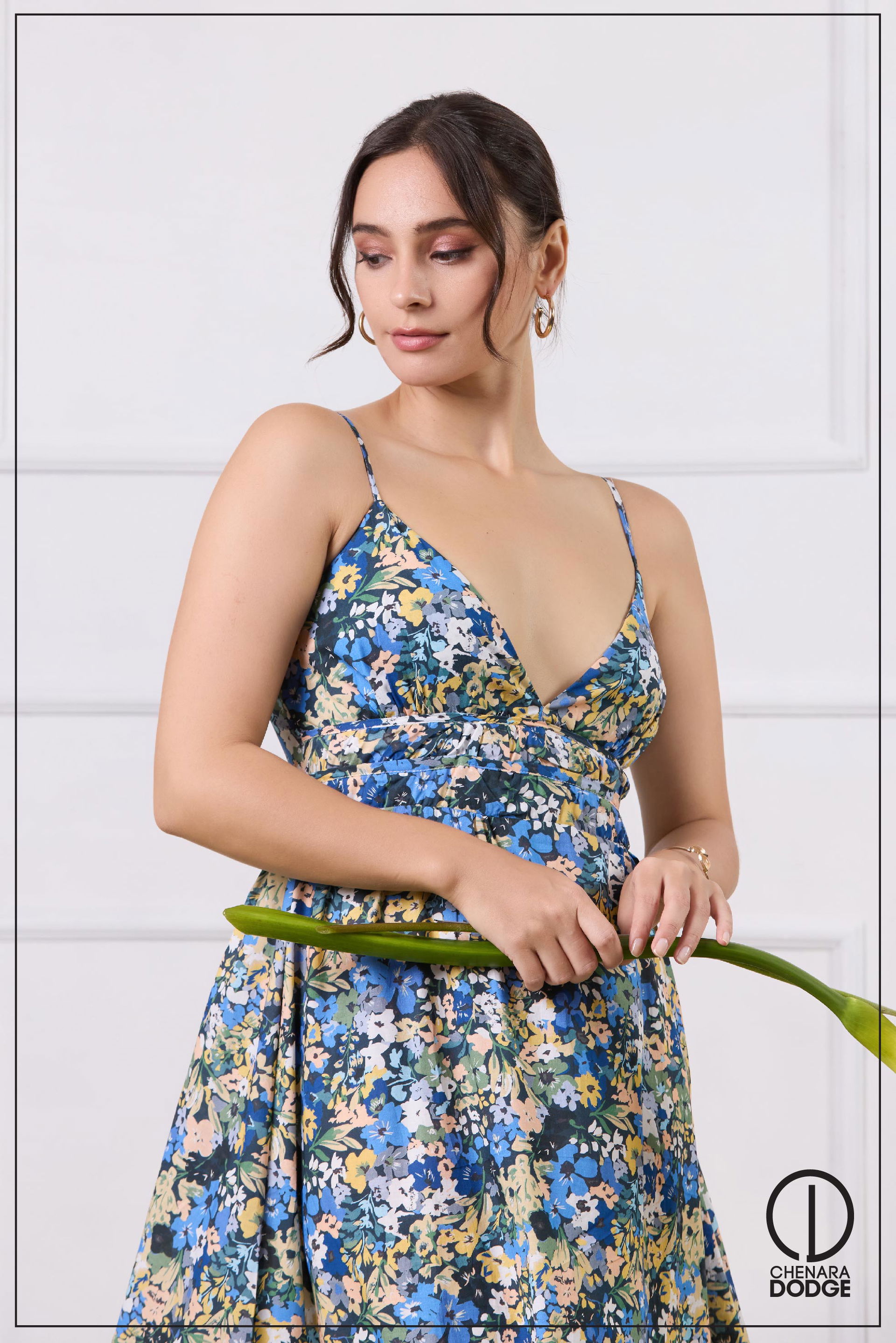 THERESE STRAP MAXI DRESS