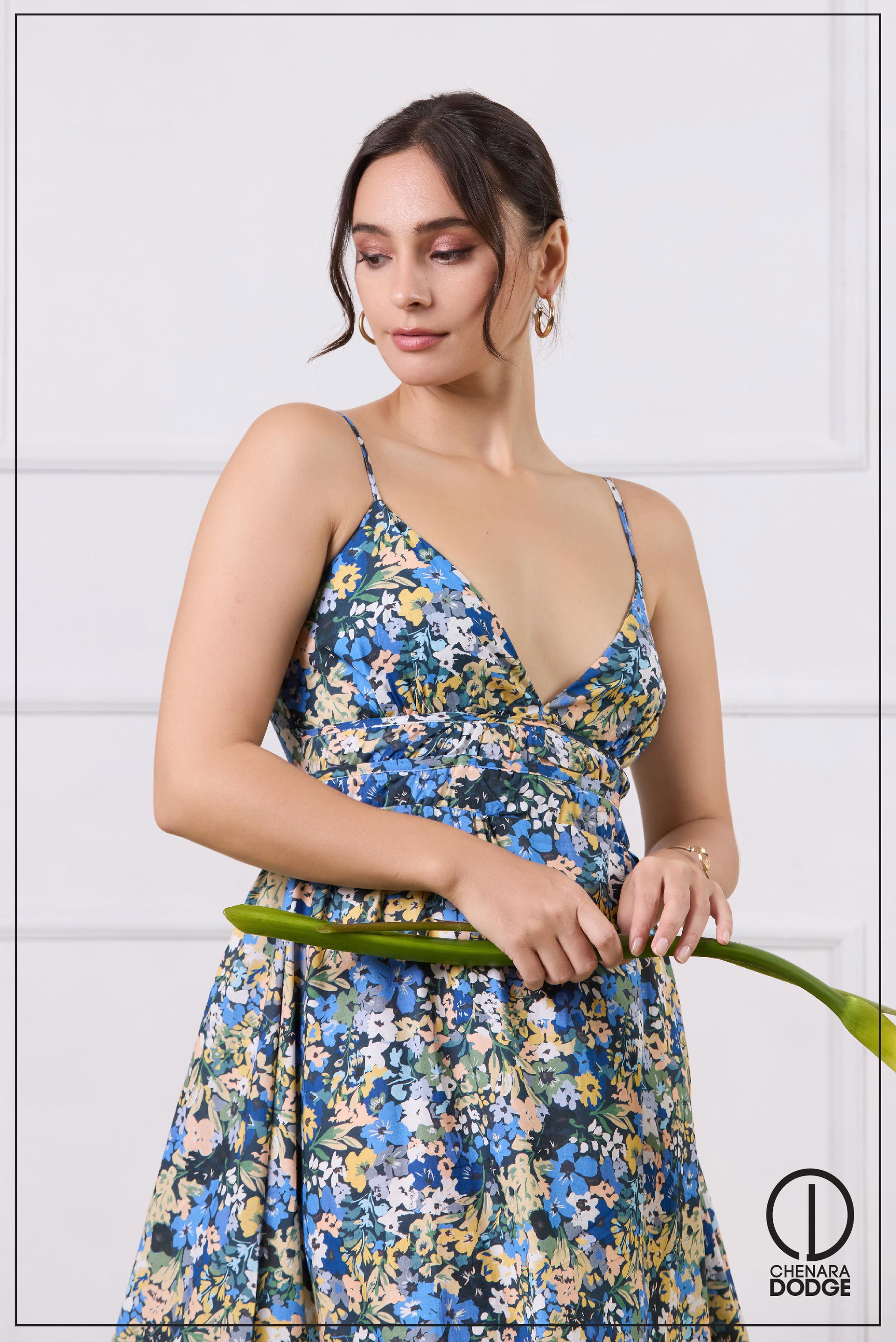 THERESE STRAP MAXI DRESS