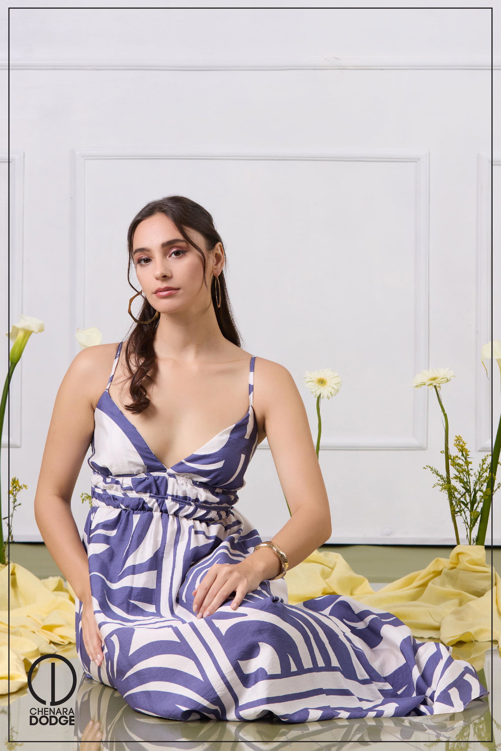 THERESE STRAP MAXI DRESS