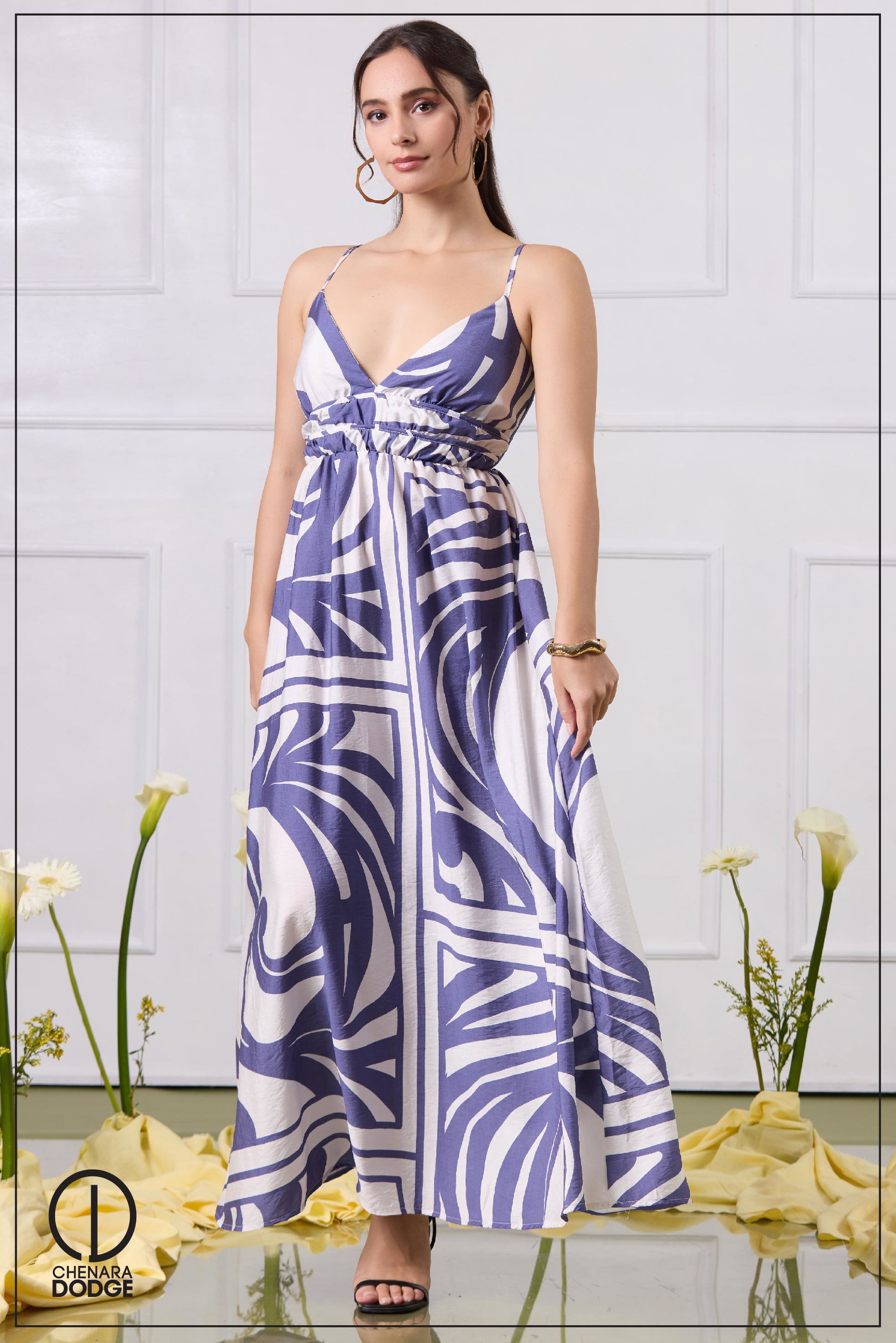 THERESE STRAP MAXI DRESS