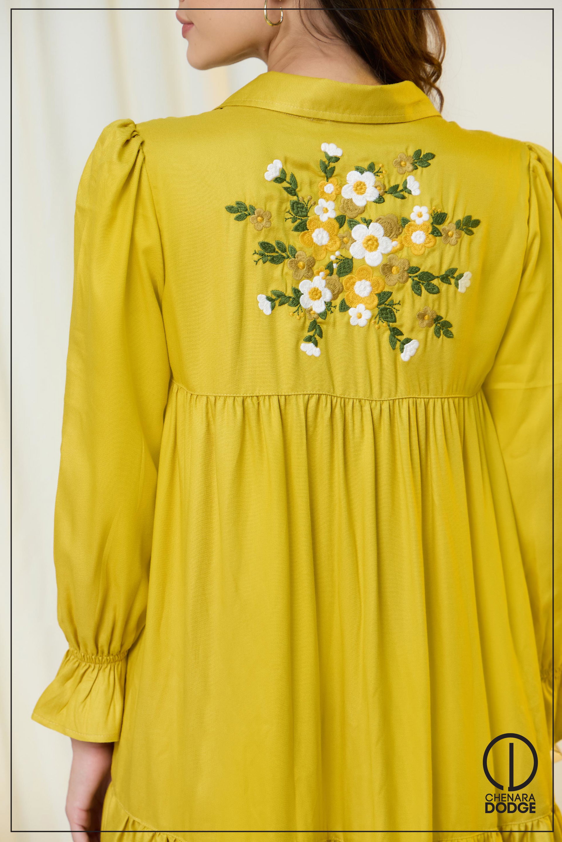 TIERED CASUAL MINI DRESS