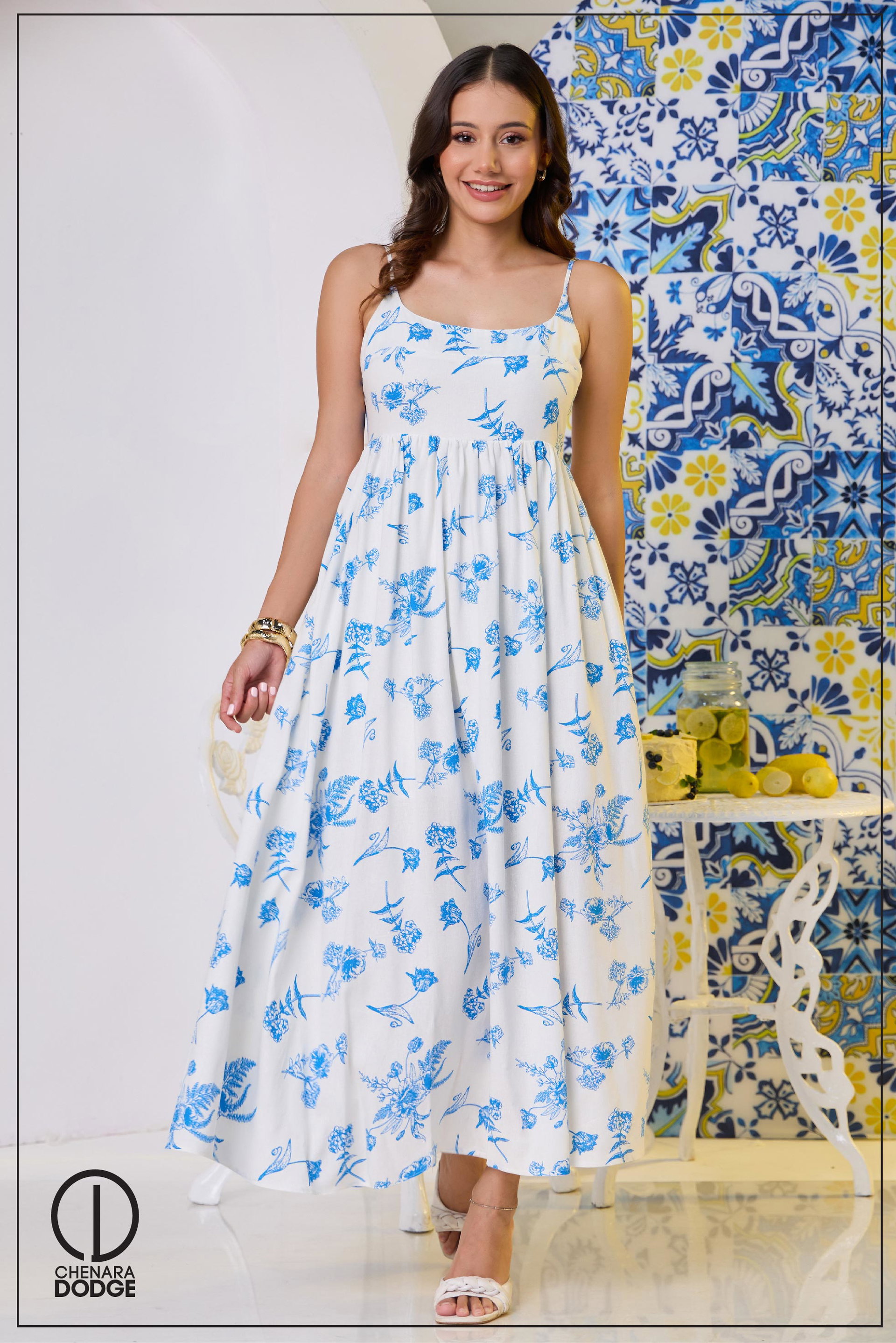 TRACEY STRAPPY MAXI DRESS