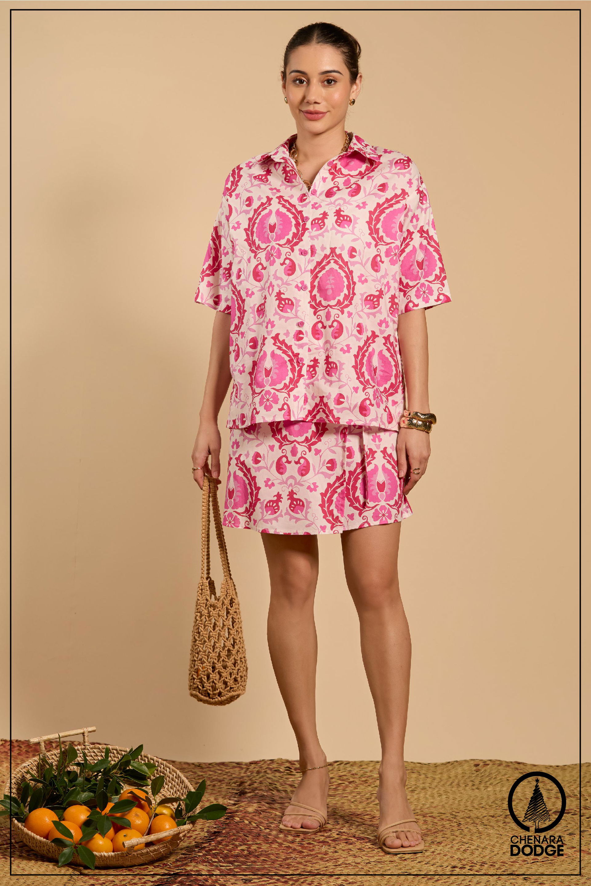 TRACEY WRAP MINI SKIRT