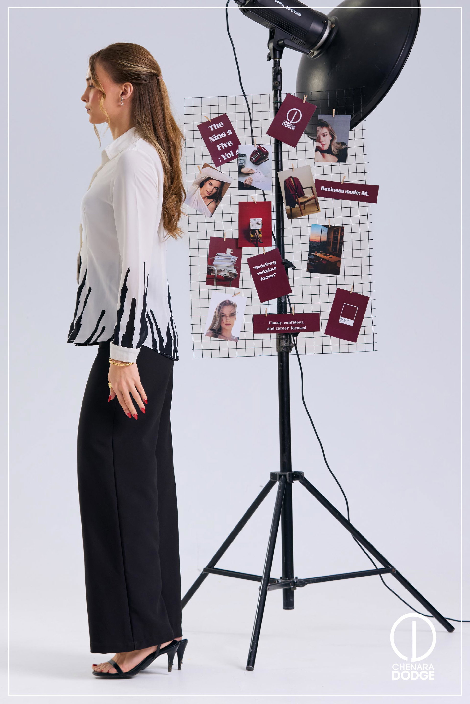 VIOLET BUTTON DOWN COLLAR SHIRT