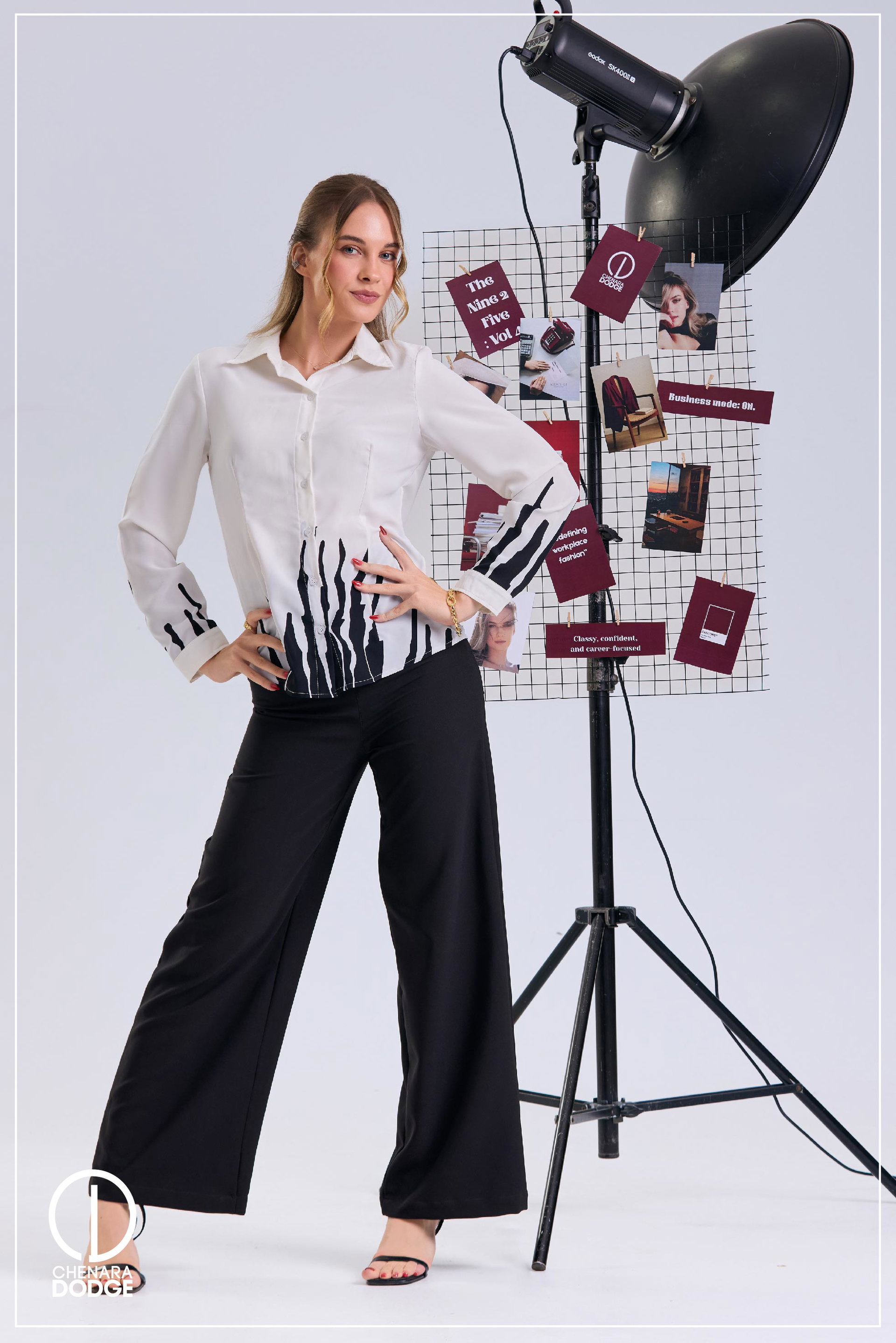 VIOLET BUTTON DOWN COLLAR SHIRT