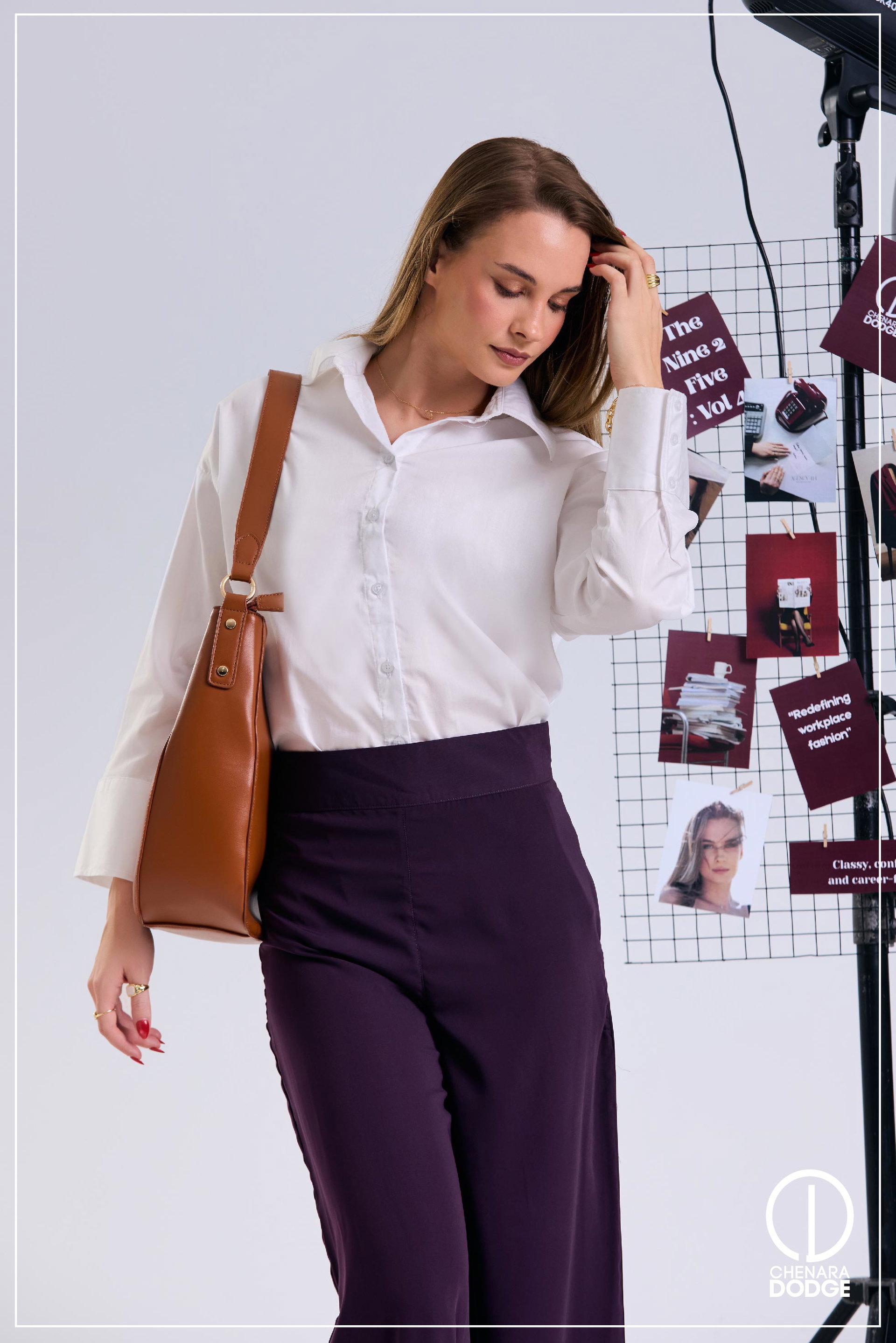 ZARA HIGH WAIST PANT