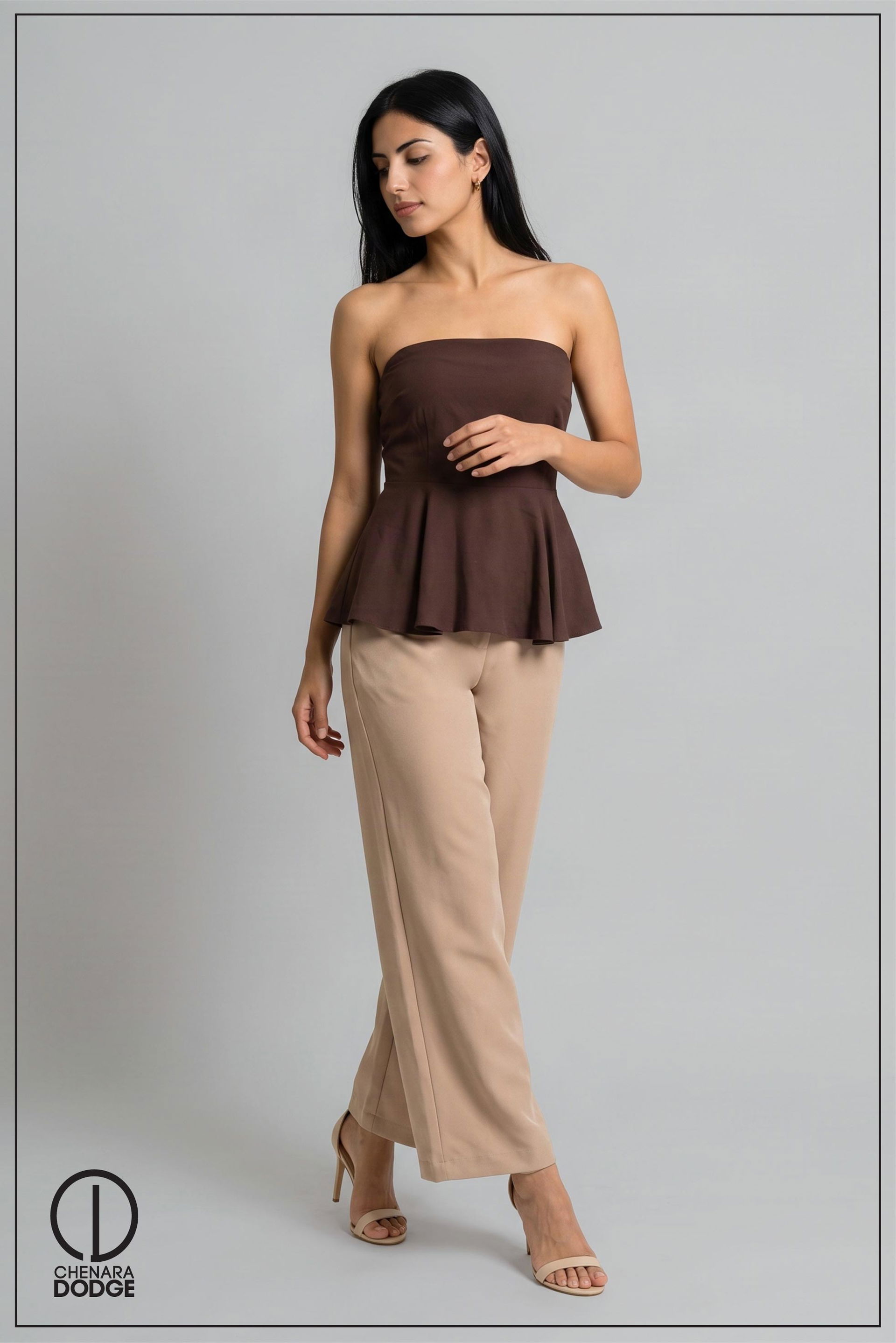 ZARA PEPLUM TOP