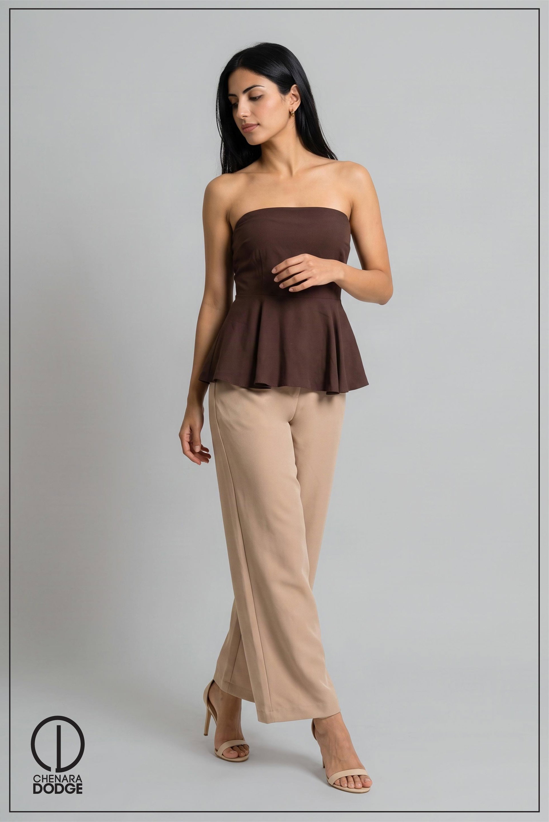 ZARA PEPLUM TOP