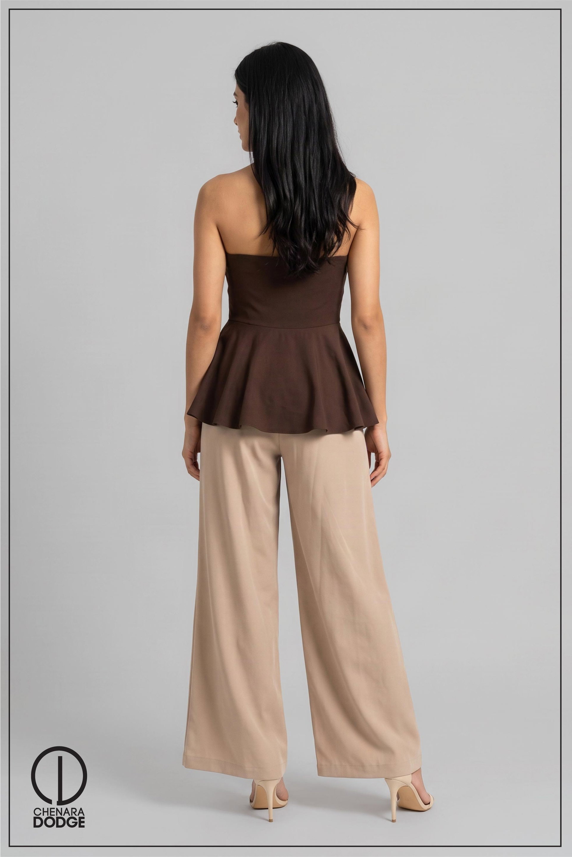 ZARA PEPLUM TOP