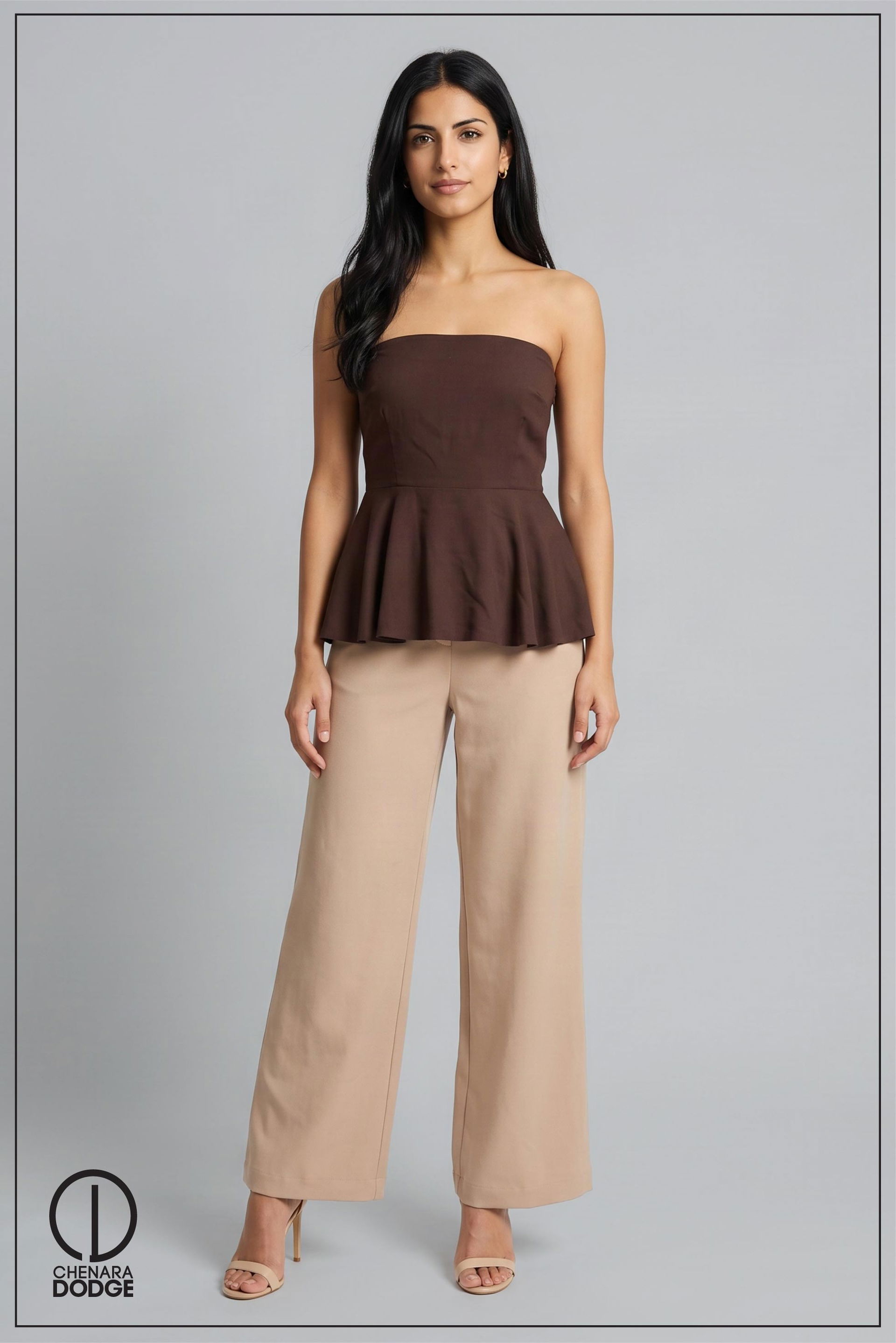 ZARA PEPLUM TOP