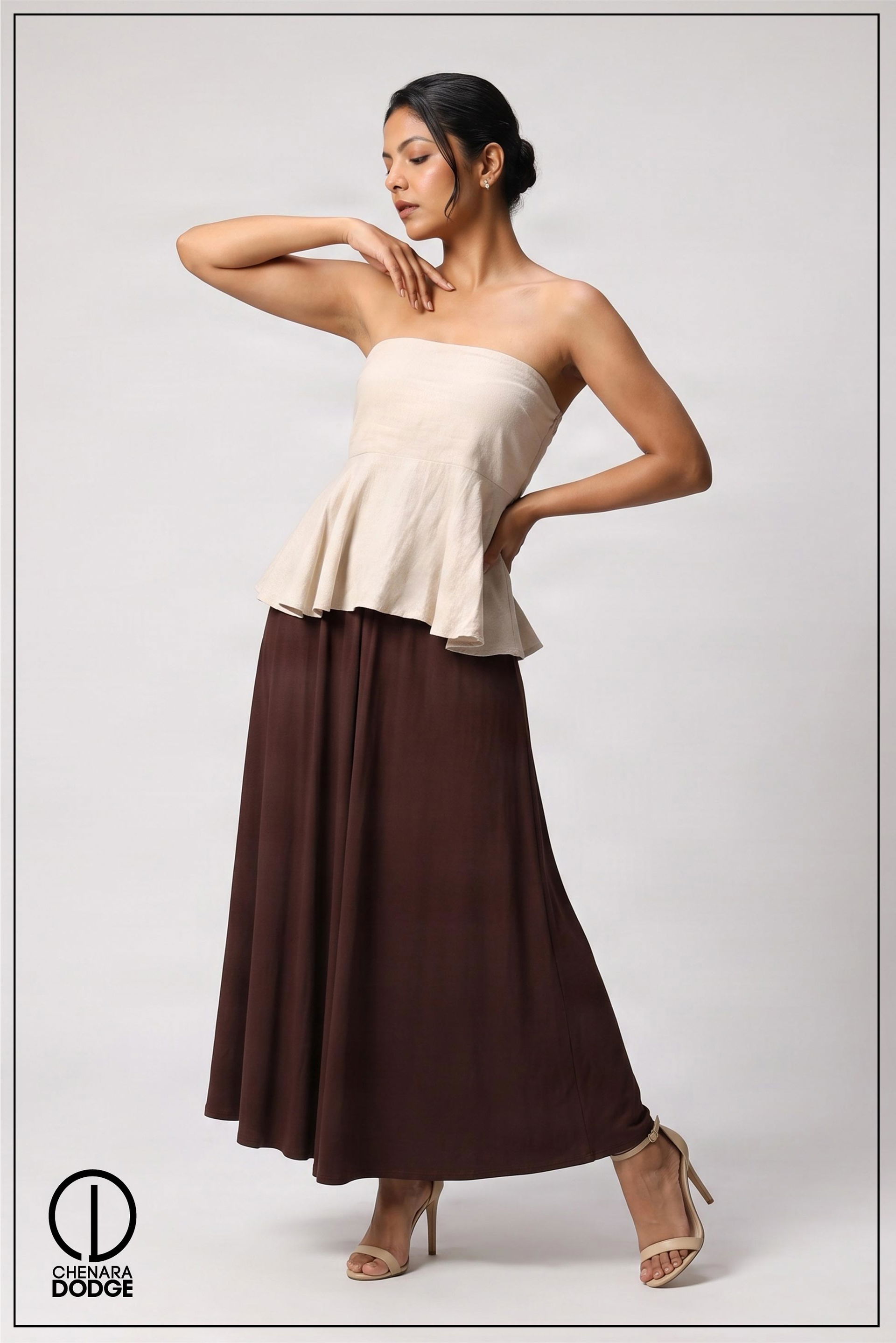 ZARA PEPLUM TOP
