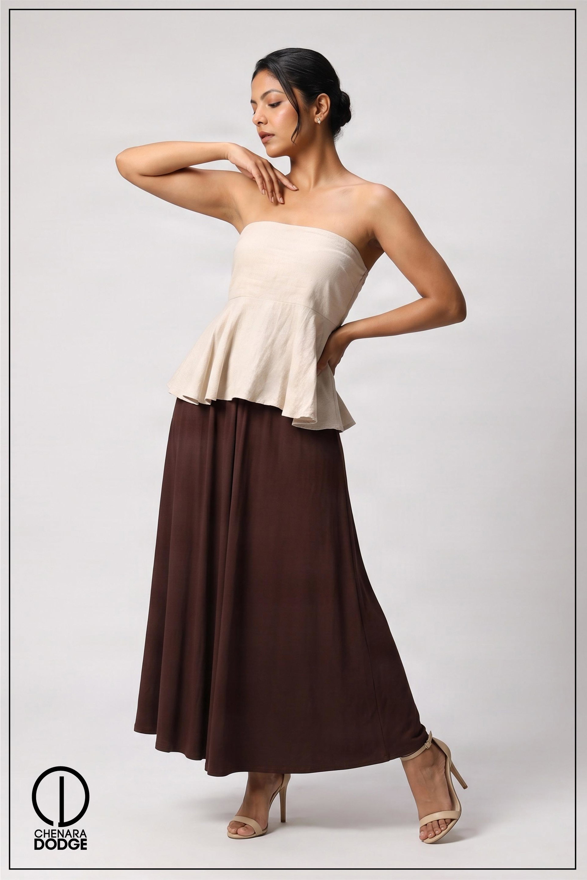 ZARA PEPLUM TOP