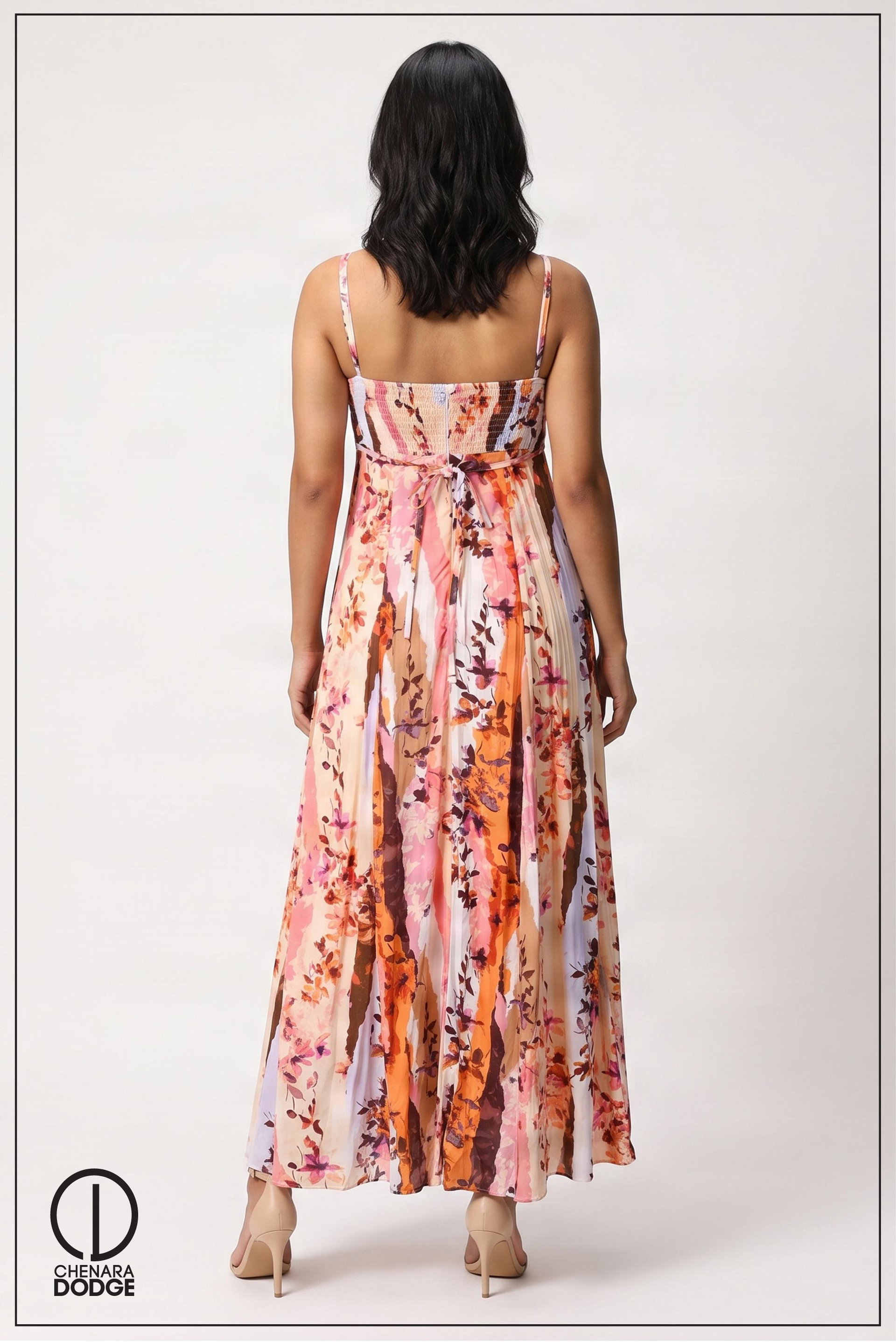 ZARA STRAPPY MAXI DRESS