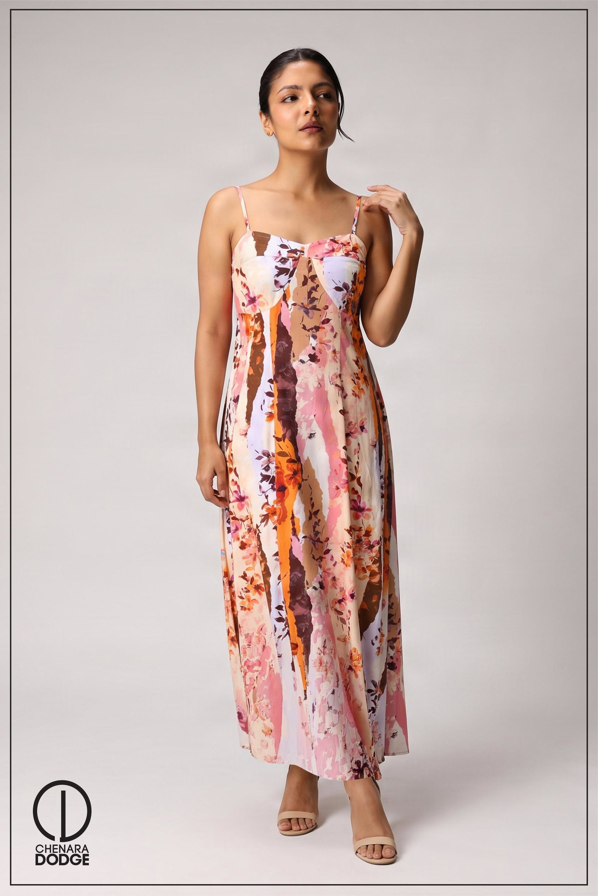 ZARA STRAPPY MAXI DRESS