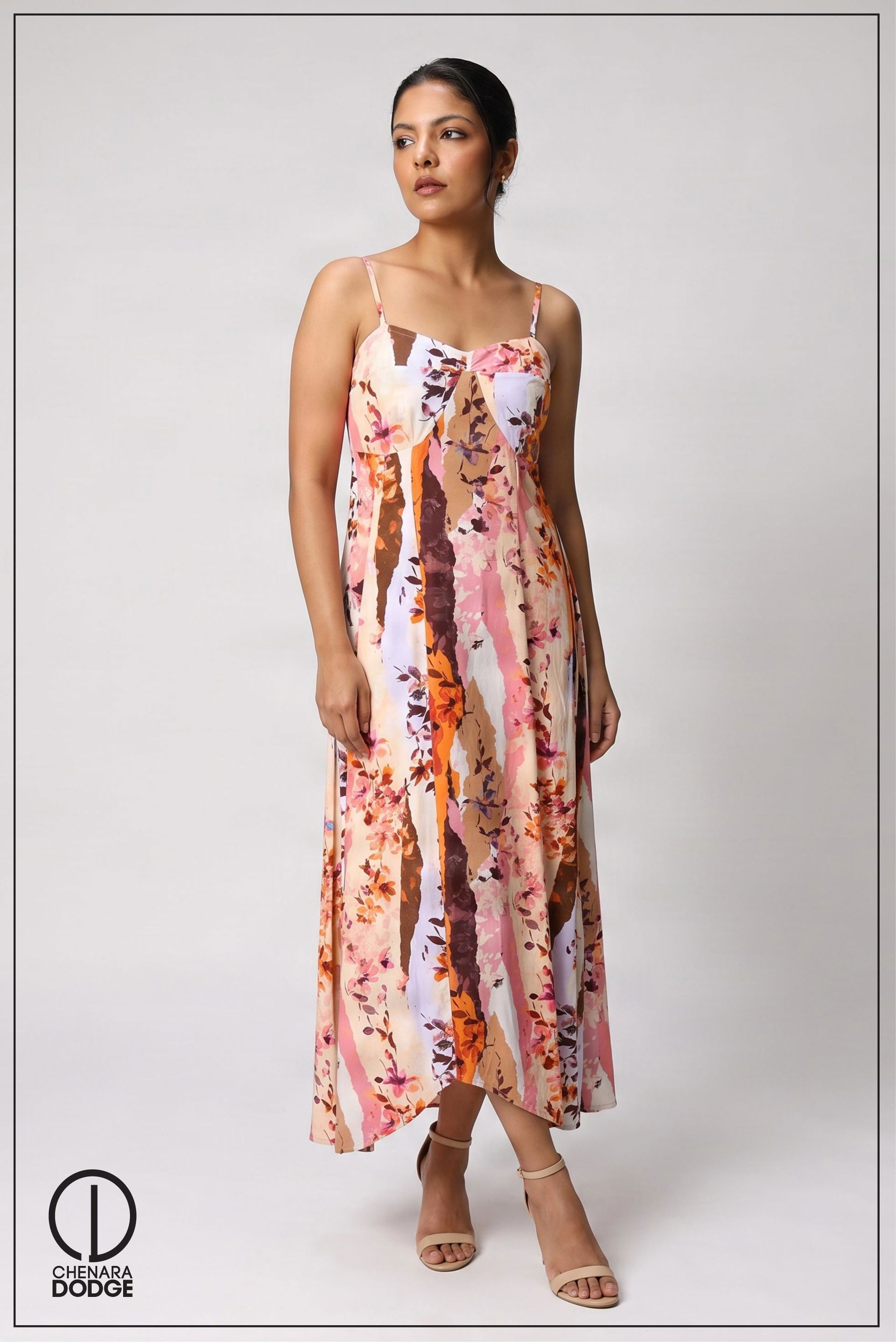 ZARA STRAPPY MAXI DRESS